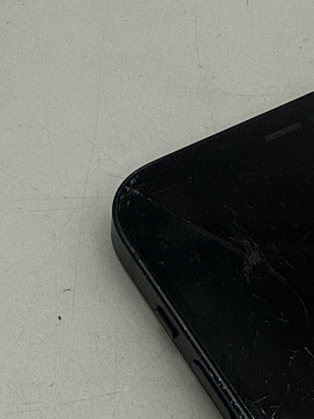 Apple iPhone 12 A2172 64GB Black Factory Unlocked - Cracked Screen Service Battery