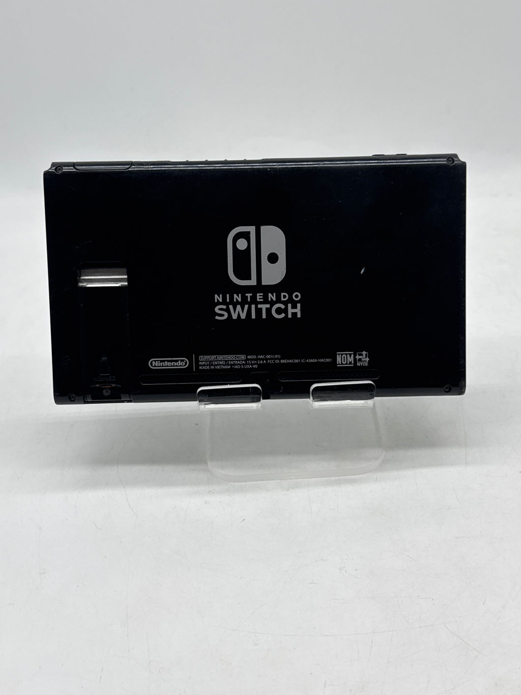 Nintendo Switch HAC-001 32GB Console Only Missing Back Cover - For Parts