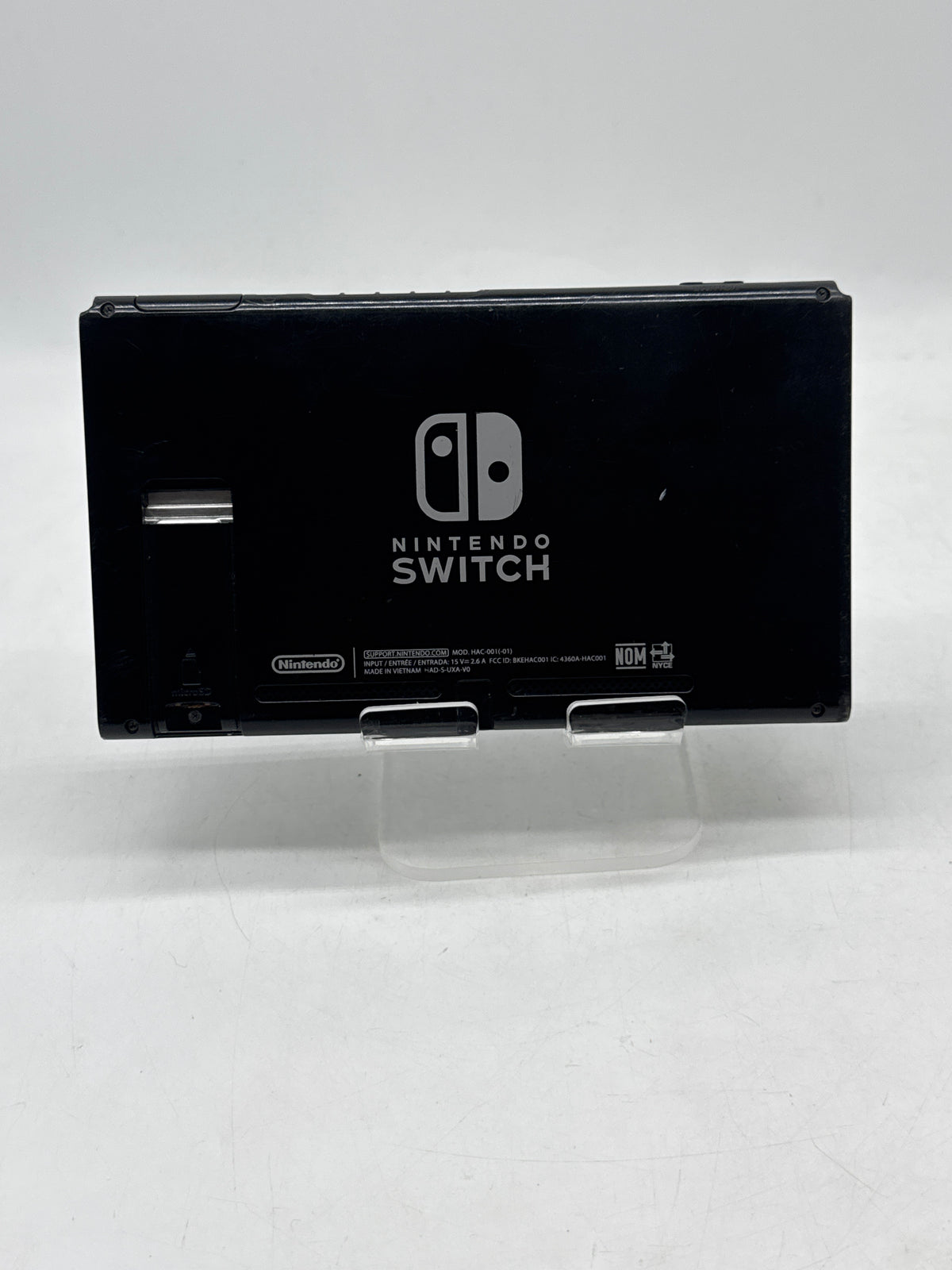 Nintendo Switch HAC-001 32GB Console Only Missing Back Cover - For Parts