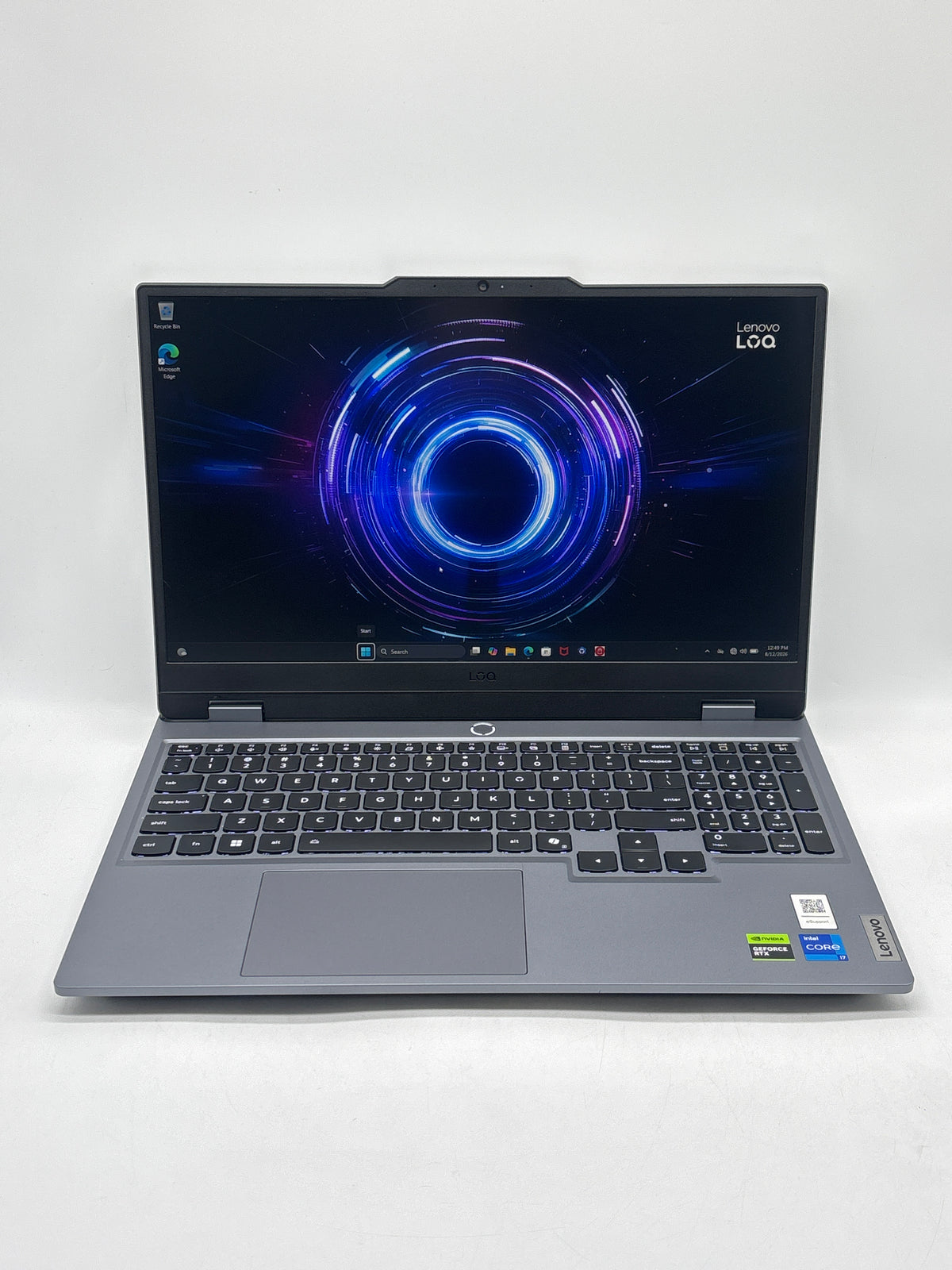 Lenovo LOQ 15IRX10 15" Intel i7-13650HX 16GB RAM 512GB SSD RTX 5060 Gray - Used