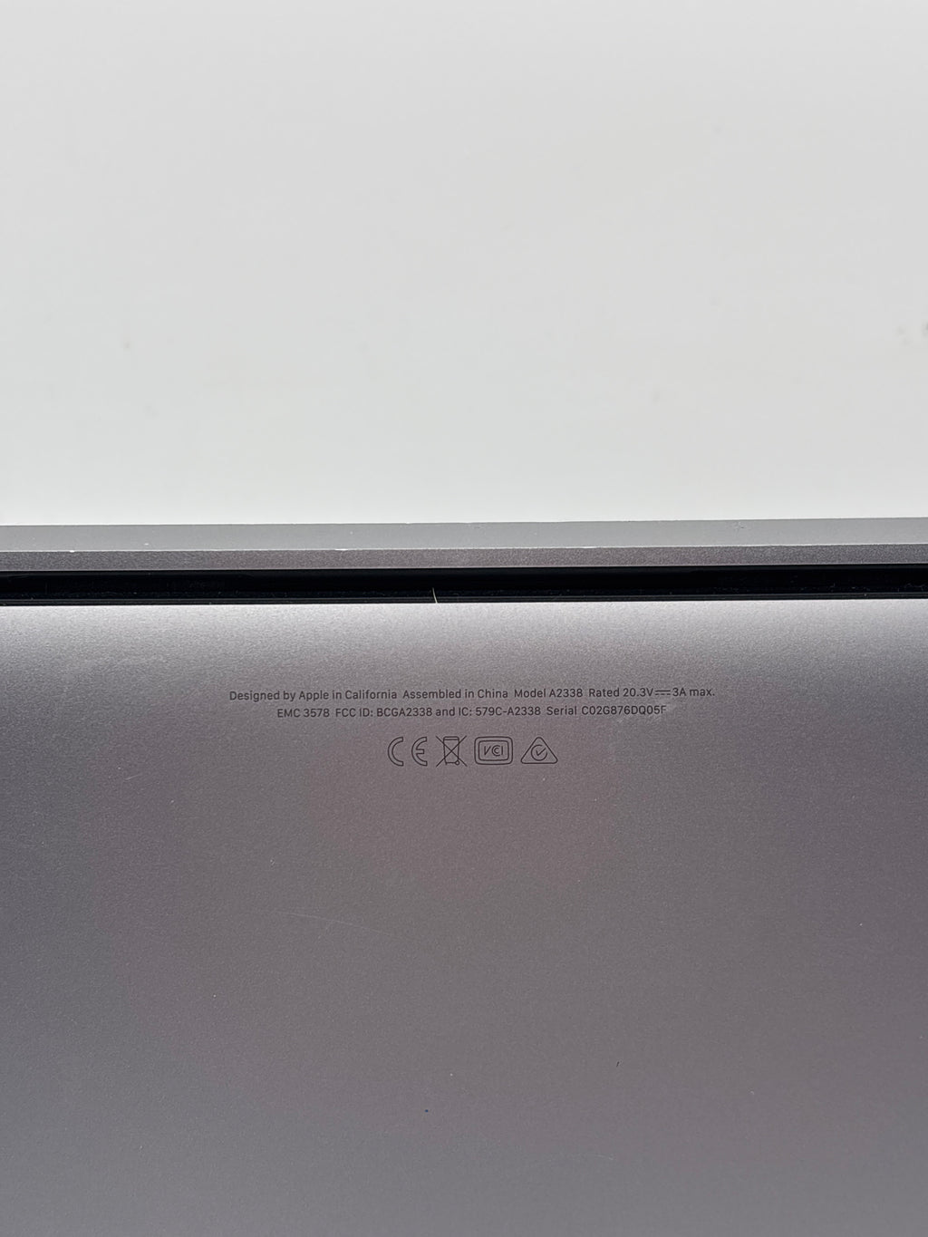 Apple MacBook Pro A2338 13" M1 8GB RAM 512GB SSD Space Gray - Bad Display