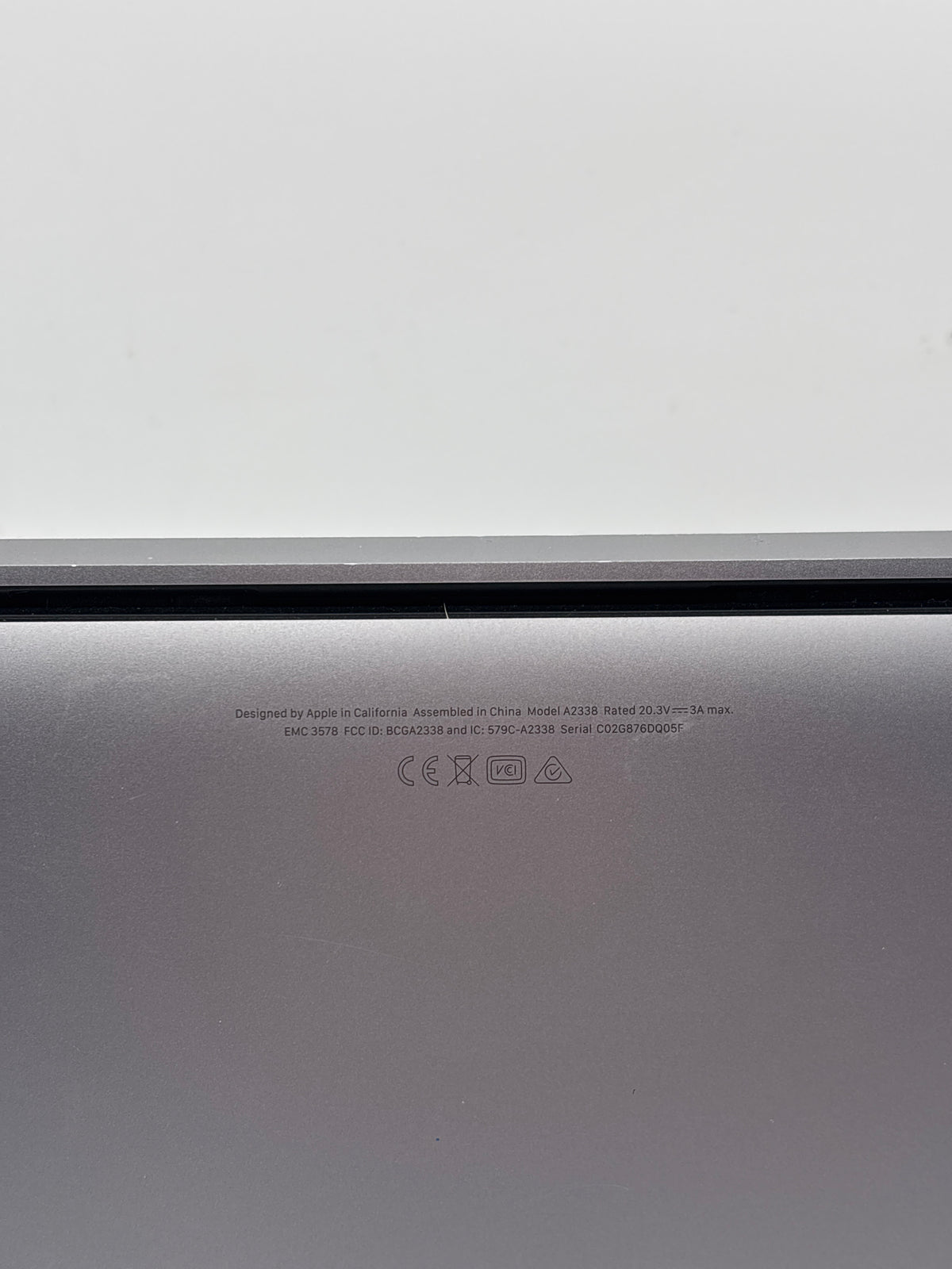 Apple MacBook Pro A2338 13" M1 8GB RAM 512GB SSD Space Gray - Bad Display