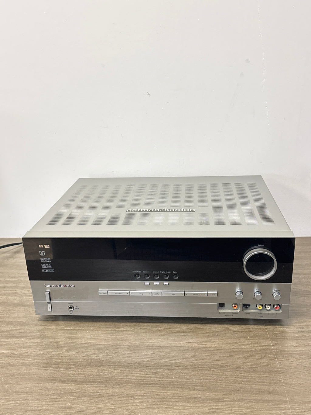 Harman Kardon AVR 335 7.1-Channel AV Receiver Dolby Digital DTS Grey - Used