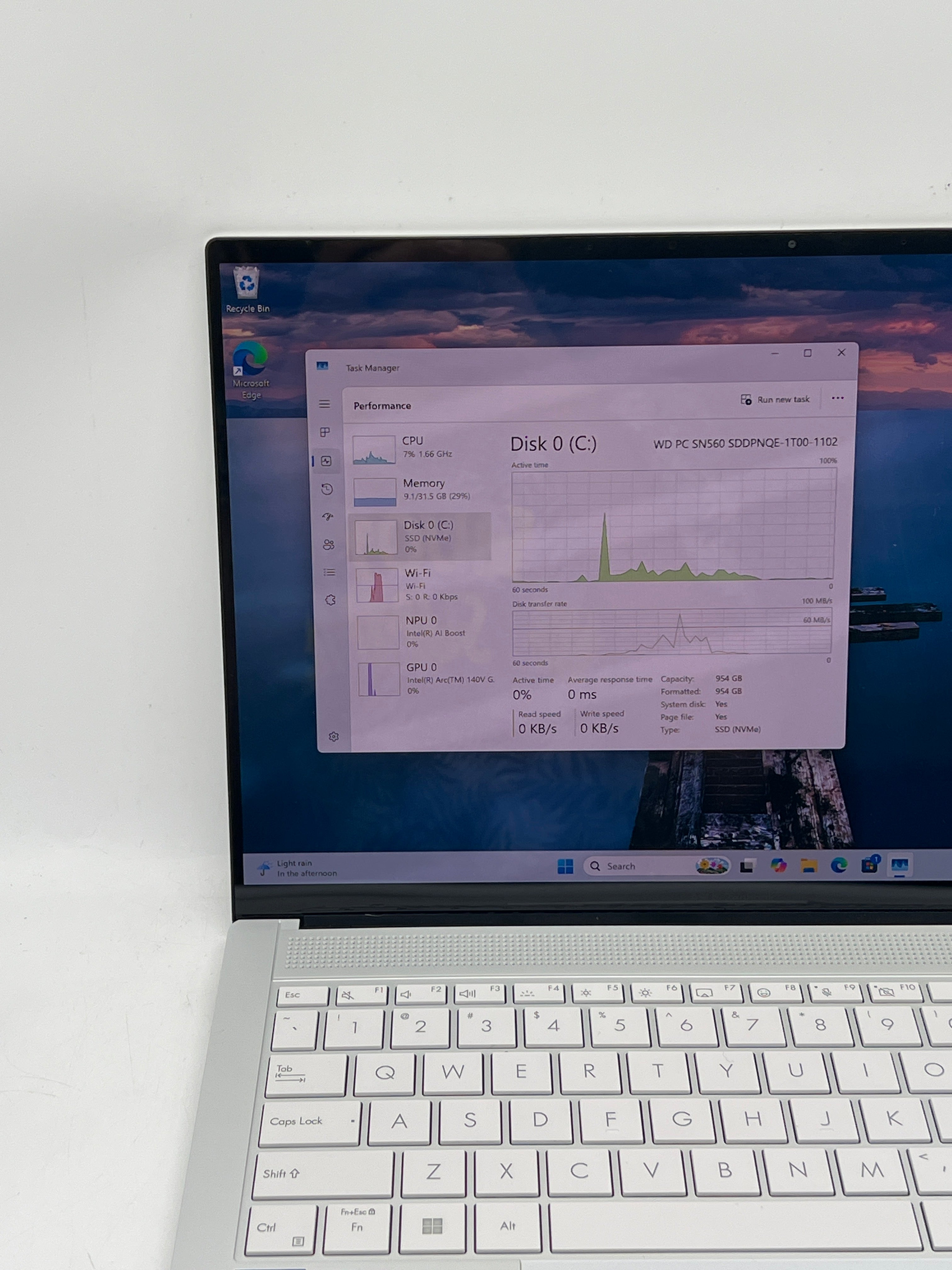 Asus Zenbook S 14 OLED Ultra 7 258V 32GB RAM 1TB SSD