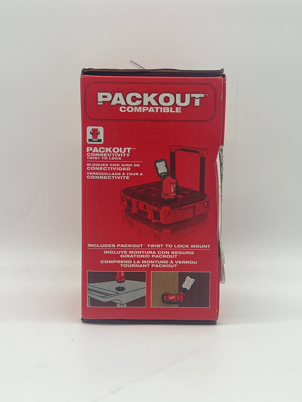 Milwaukee 2350-20 Work Light 12V New In Box Red