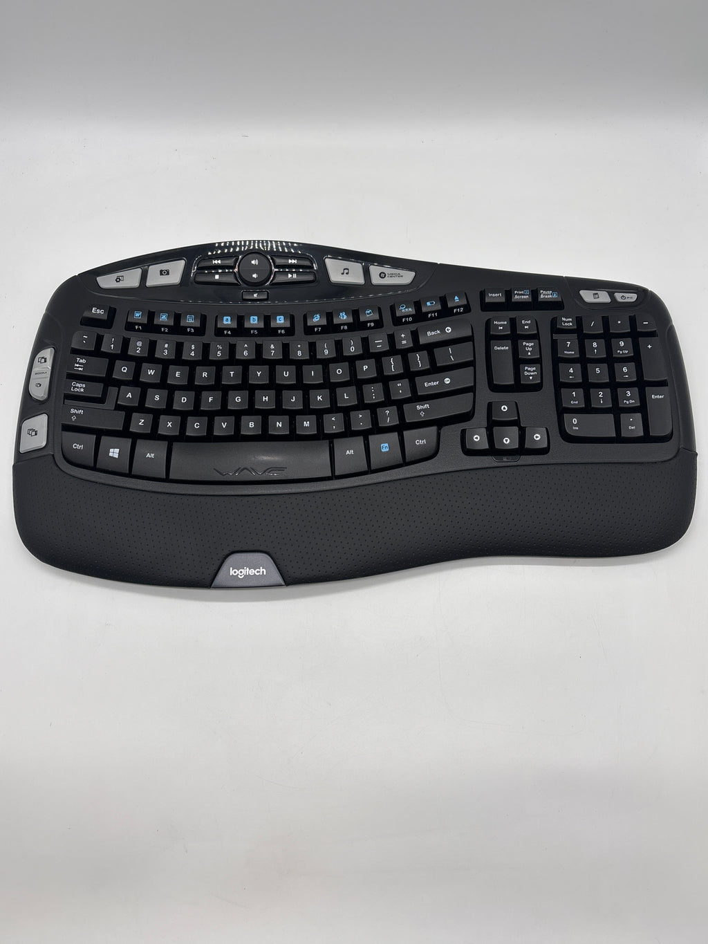 Logitech K350 Wireless Ergonomic Keyboard (with Dongle)