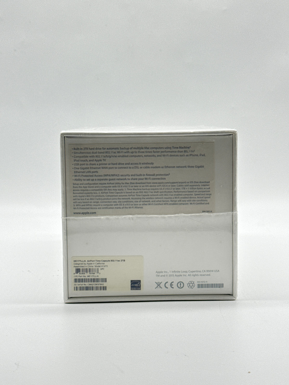 Apple AirPort Time Capsule 5th Gen A1470 2TB 802.11ac Dual-Band - New