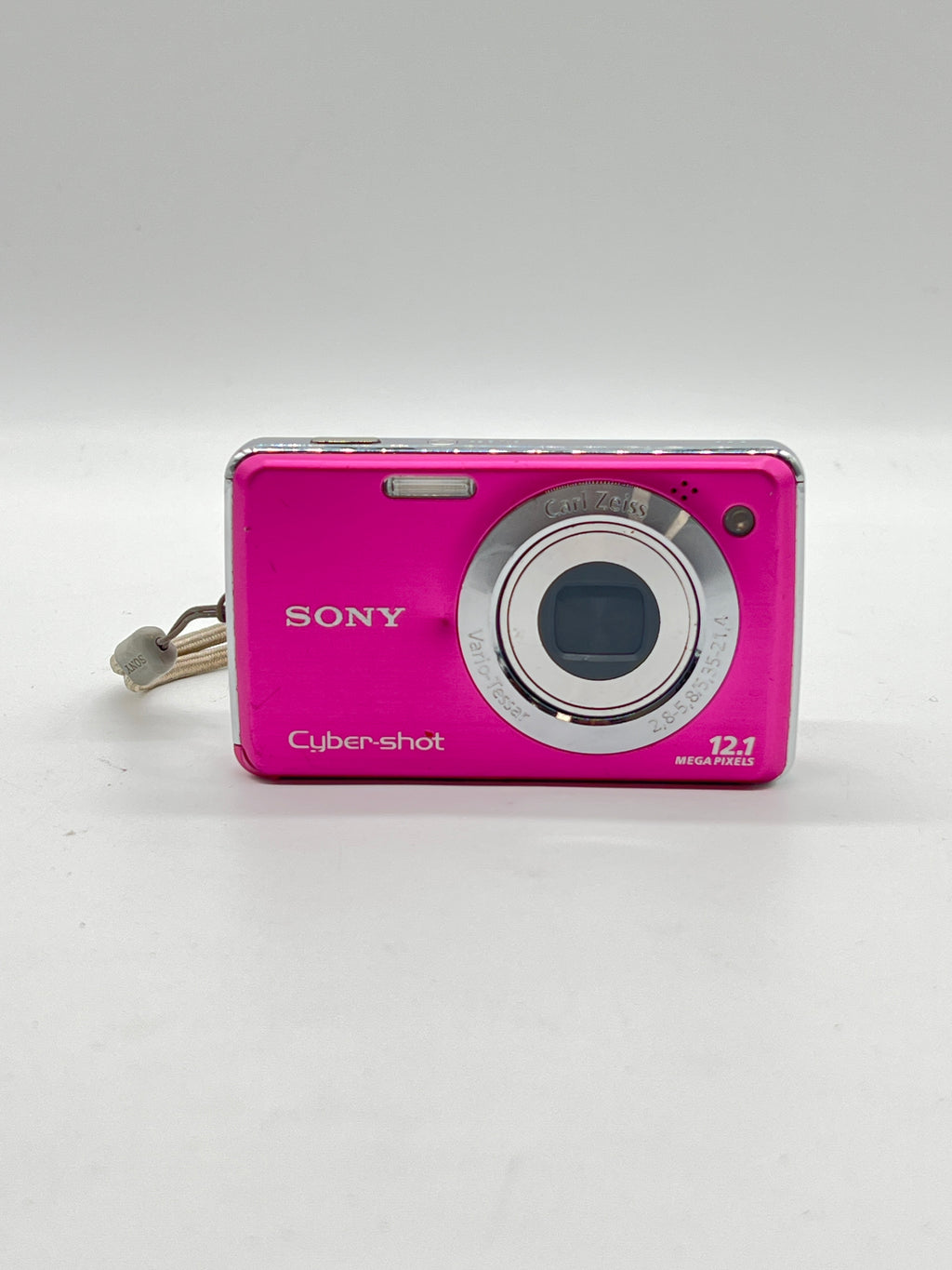Sony Cyber-shot DSC-W220 12.1 MP Compact Digital Camera Pink Untested