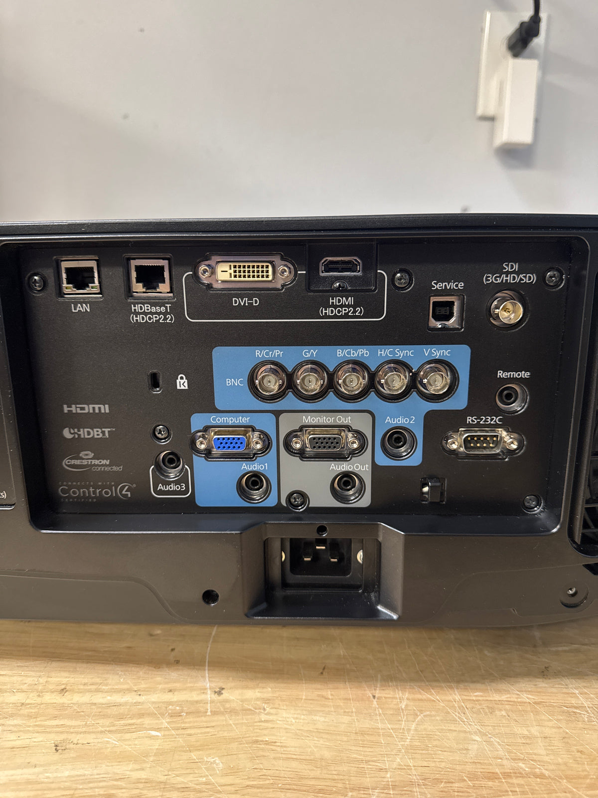Epson Pro L1495U 9000-Lumen Laser 4K Enhancement Projector Black - Used