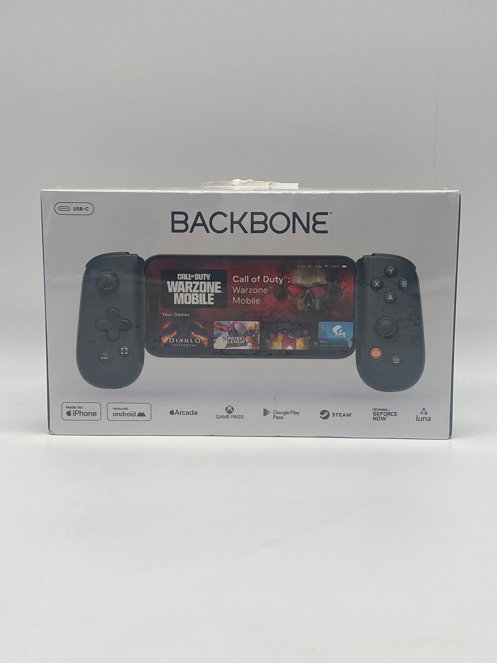Backbone One USB-C 2nd Gen Black Mobile Controller with Carry Case