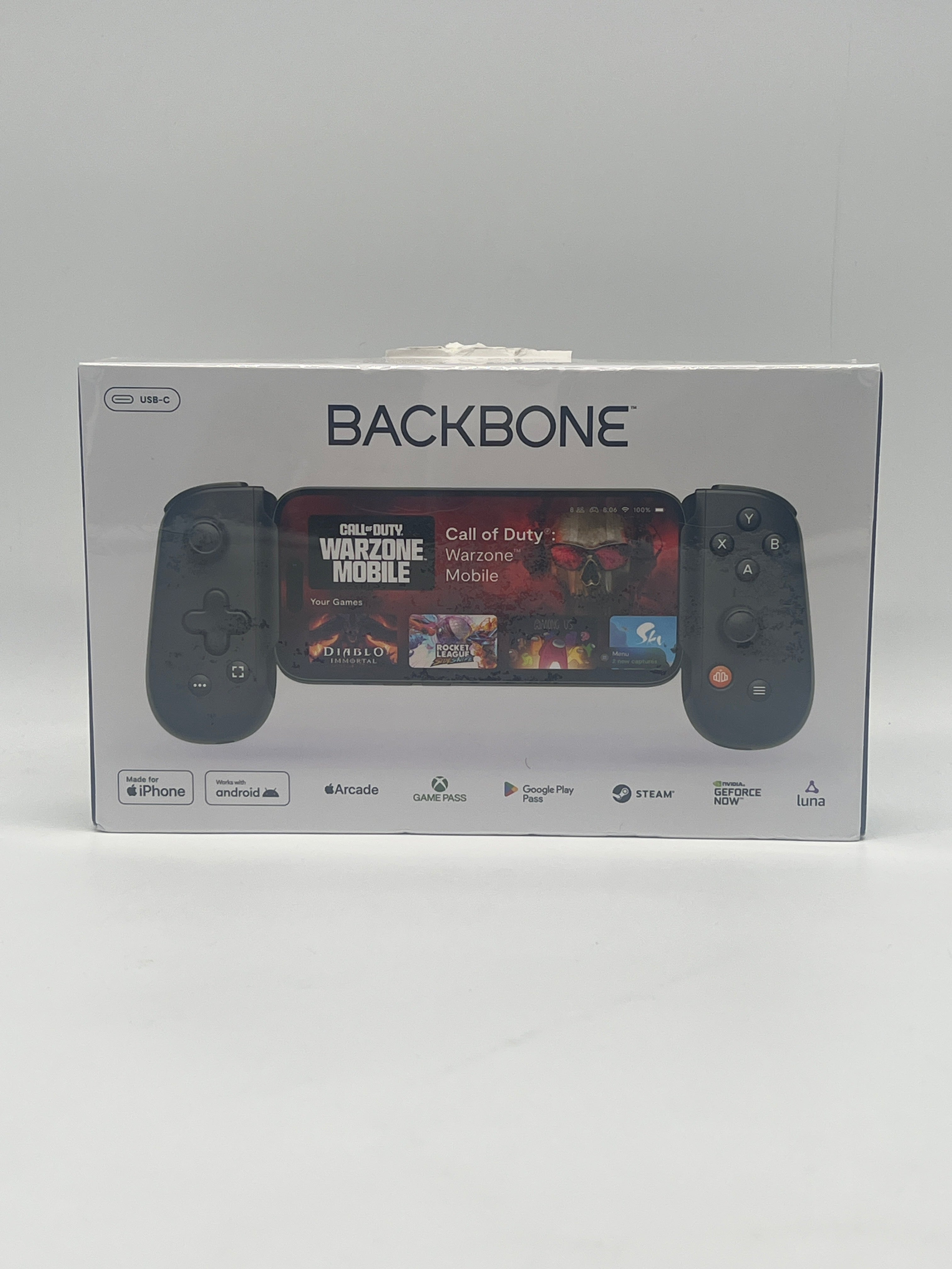 Backbone One USB-C 2nd Gen Black Mobile Controller with Carry Case