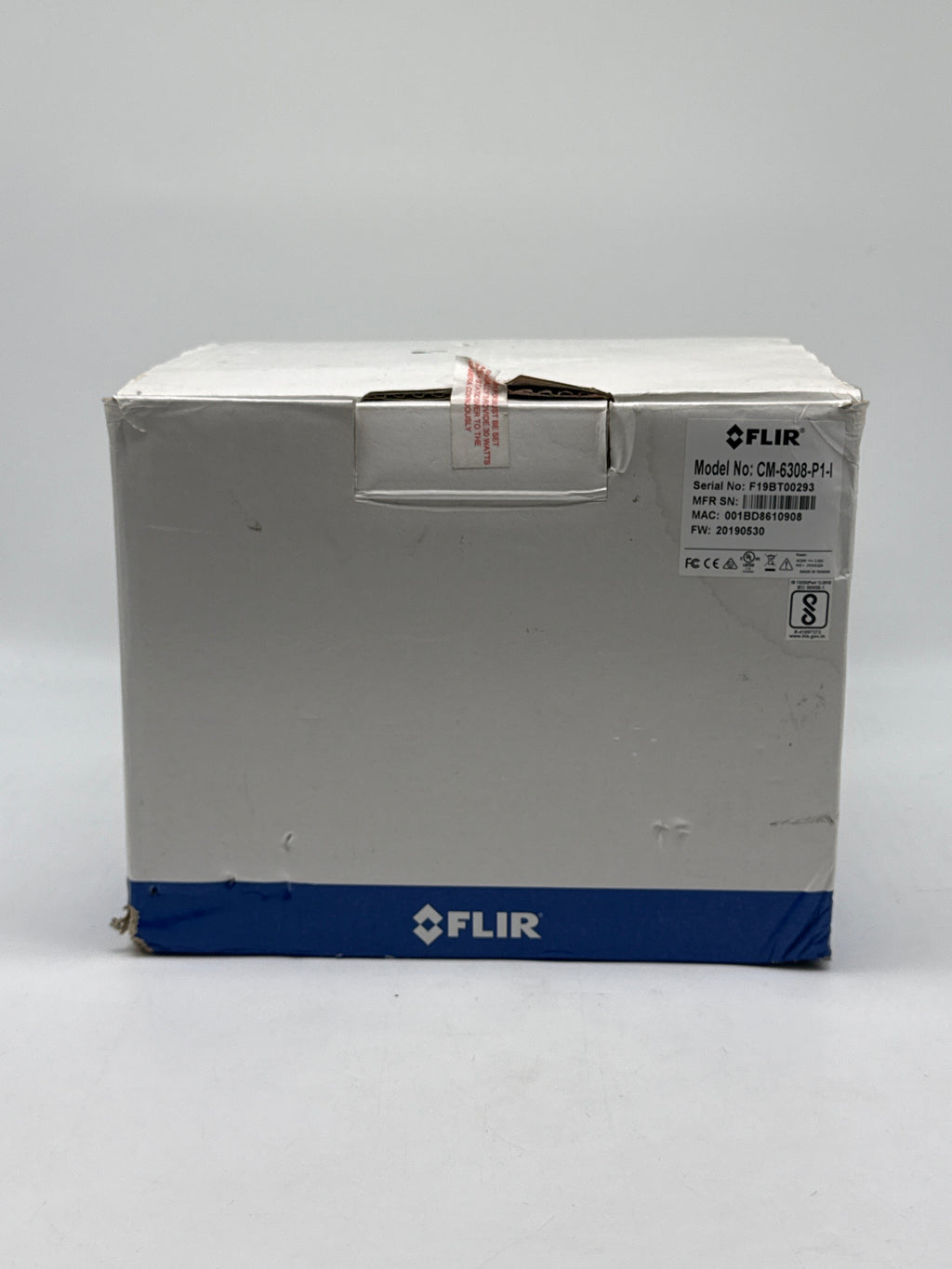 FLIR CM-6308-P1-I Quasar 4x2K HD IP Panoramic Camera - Open Box