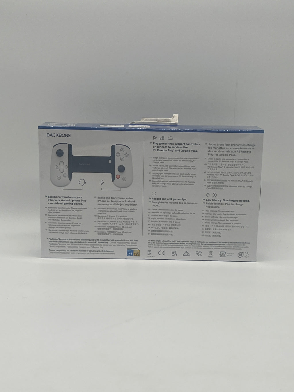 Backbone One USB-C (2nd Gen) Wireless Mobile Controller White for Android PS4 PS5
