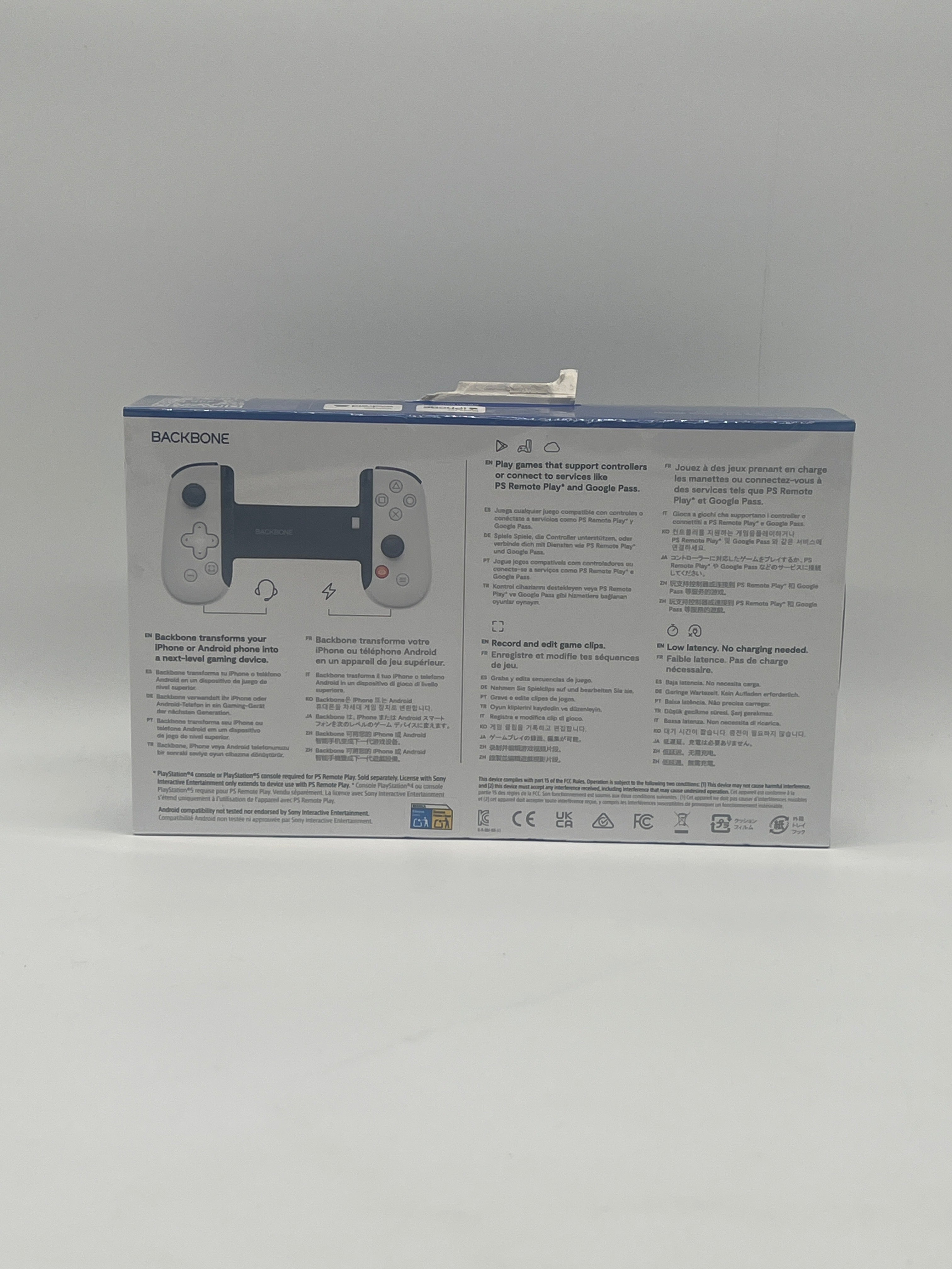 Backbone One USB-C (2nd Gen) Wireless Mobile Controller White for Android PS4 PS5