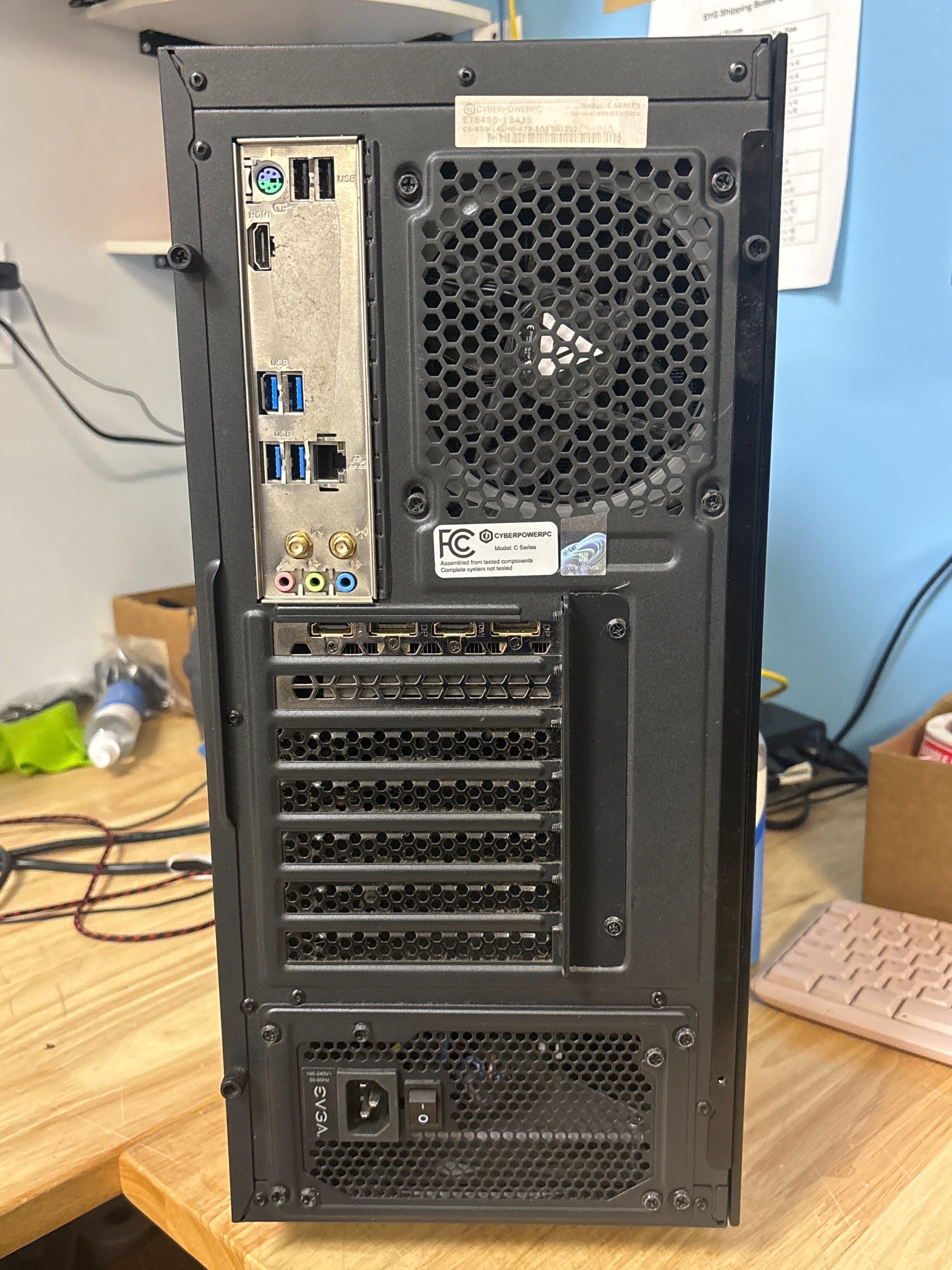 Cyberpower Gaming PC i5-11600KF 16GB RAM 1TB HDD 500GB SSD RTX 3060 - Used