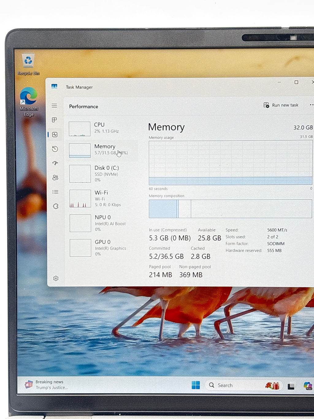 Dell Pro 16 Plus PB16250 Ultra 7 255U 32GB RAM 2TB SSD Silver - Used