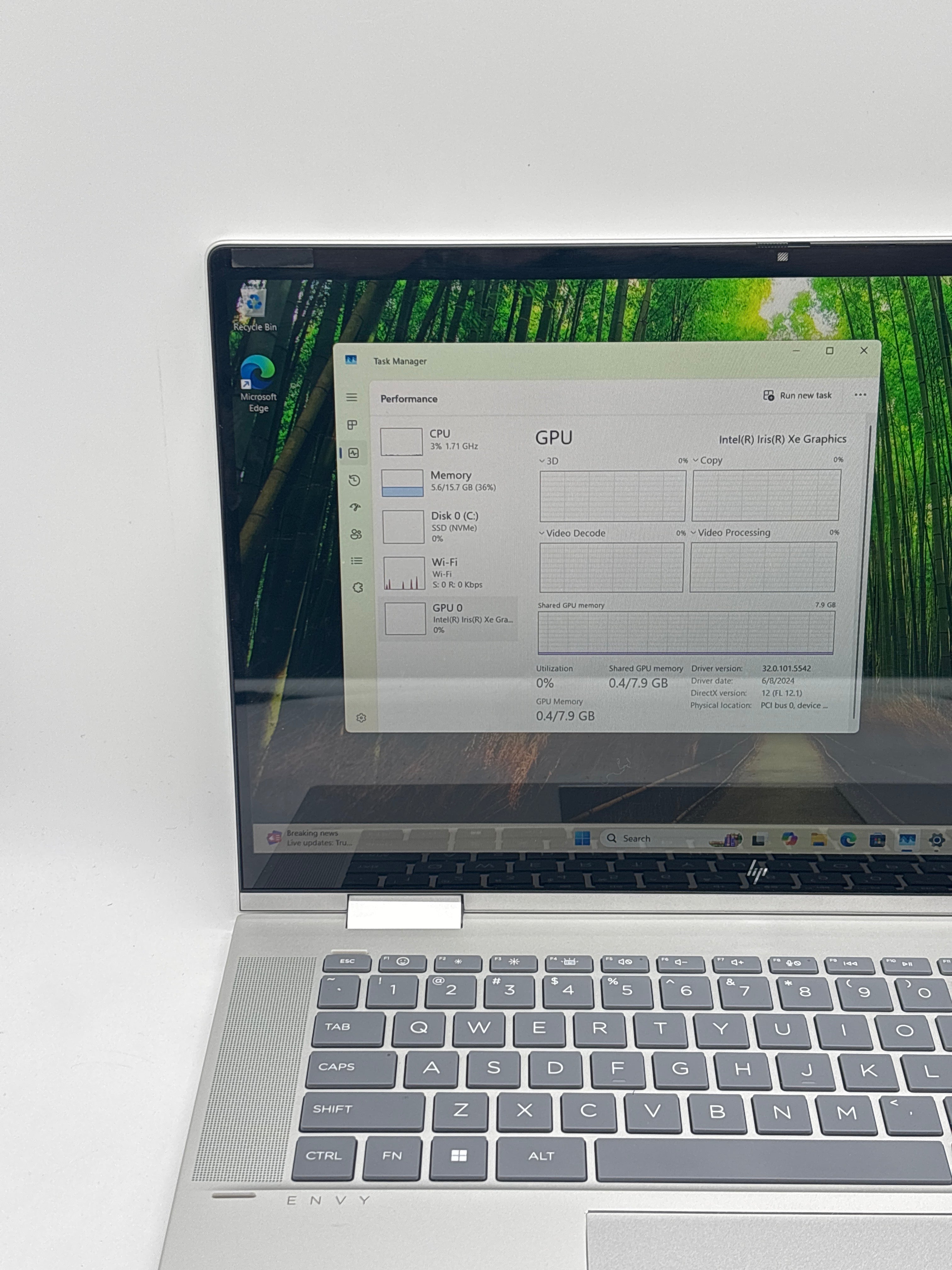 HP Envy x360 15-fe0097nr i7-1355U 16GB RAM 1TB SSD