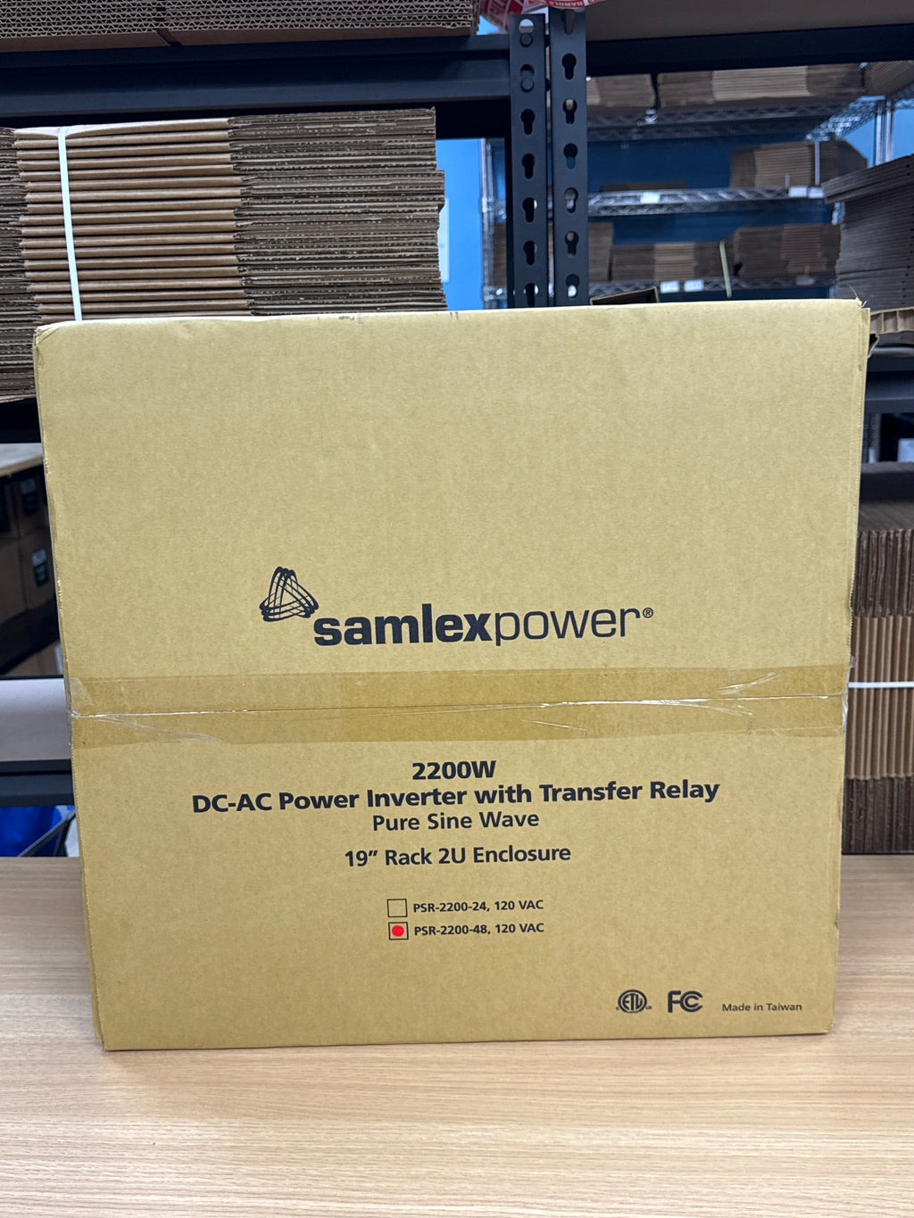 Samlex America PSR-2200-48 2200W DC-AC Power Inverter 48V to 120VAC - New