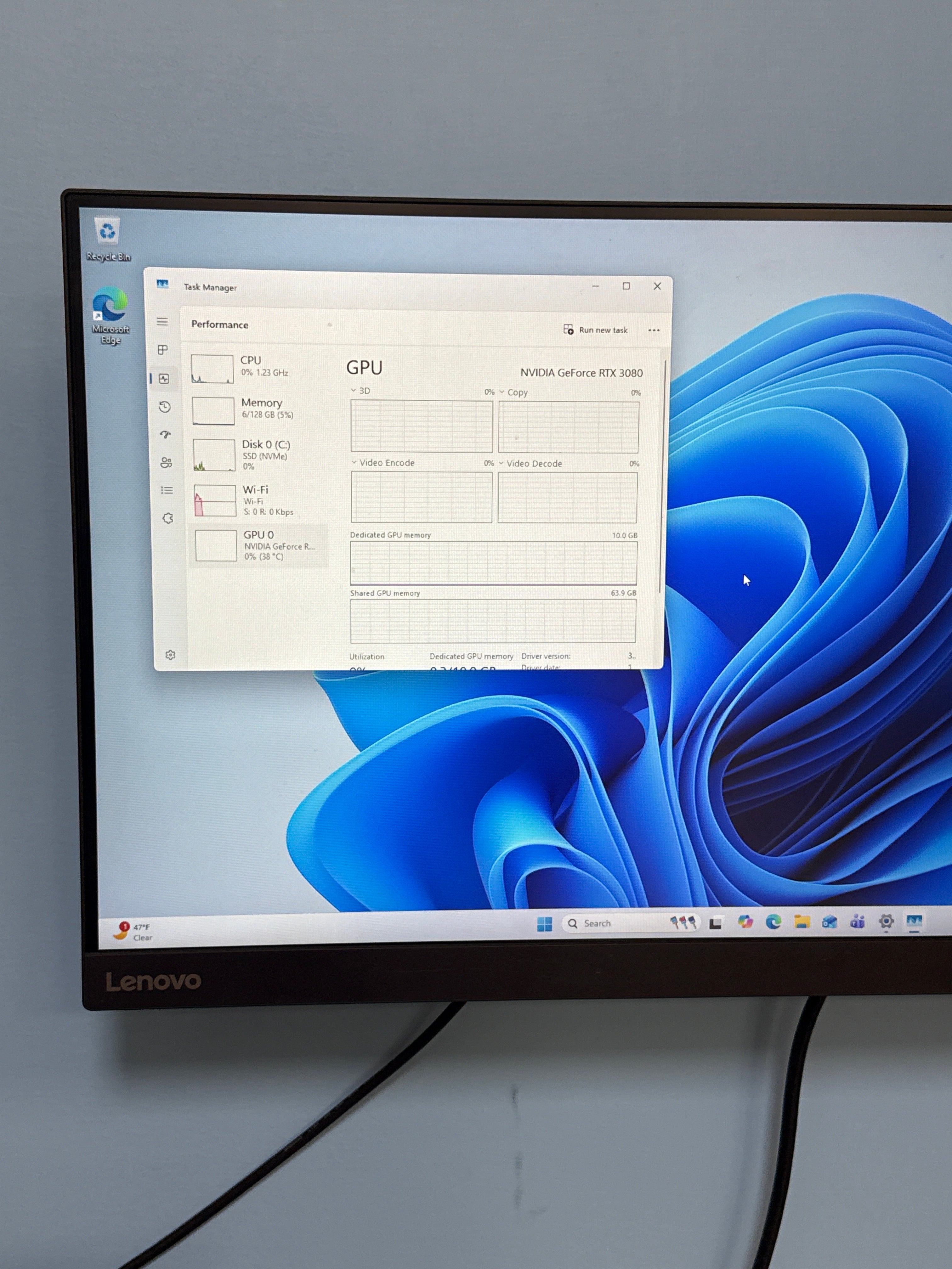 Custom Desktop Computer i7-1100K 128GB RAM RTX 3080 10GB
