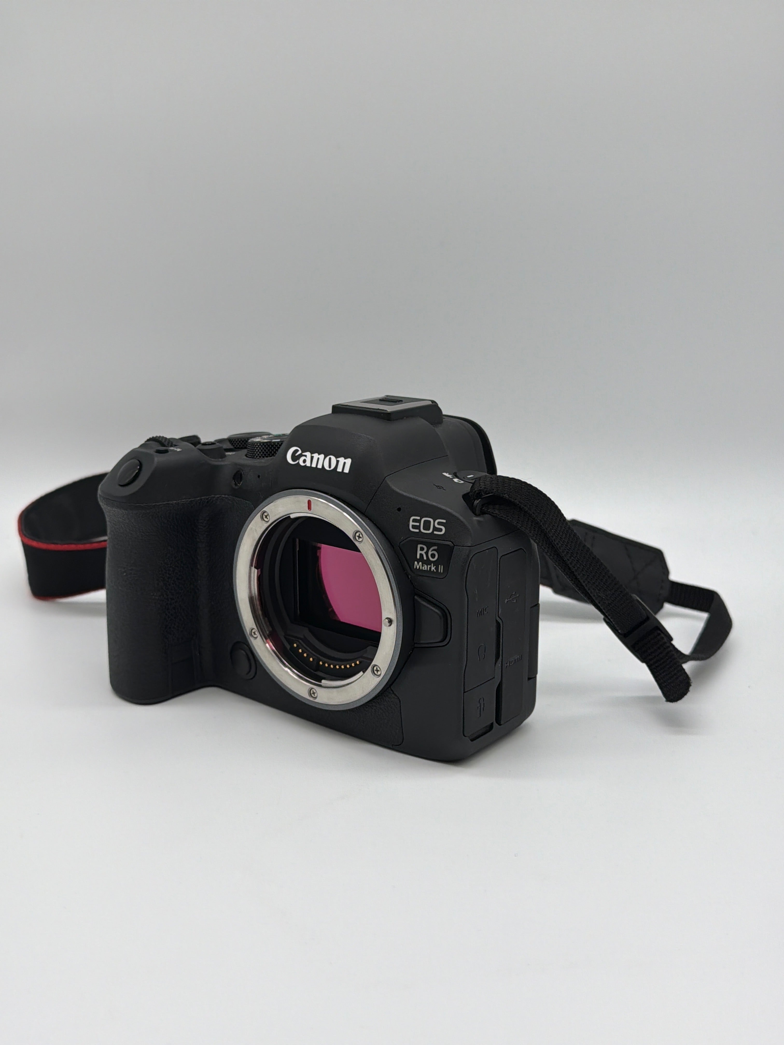 Canon EOS R6 Mark II 24.2MP Mirrorless Camera Black with Battery