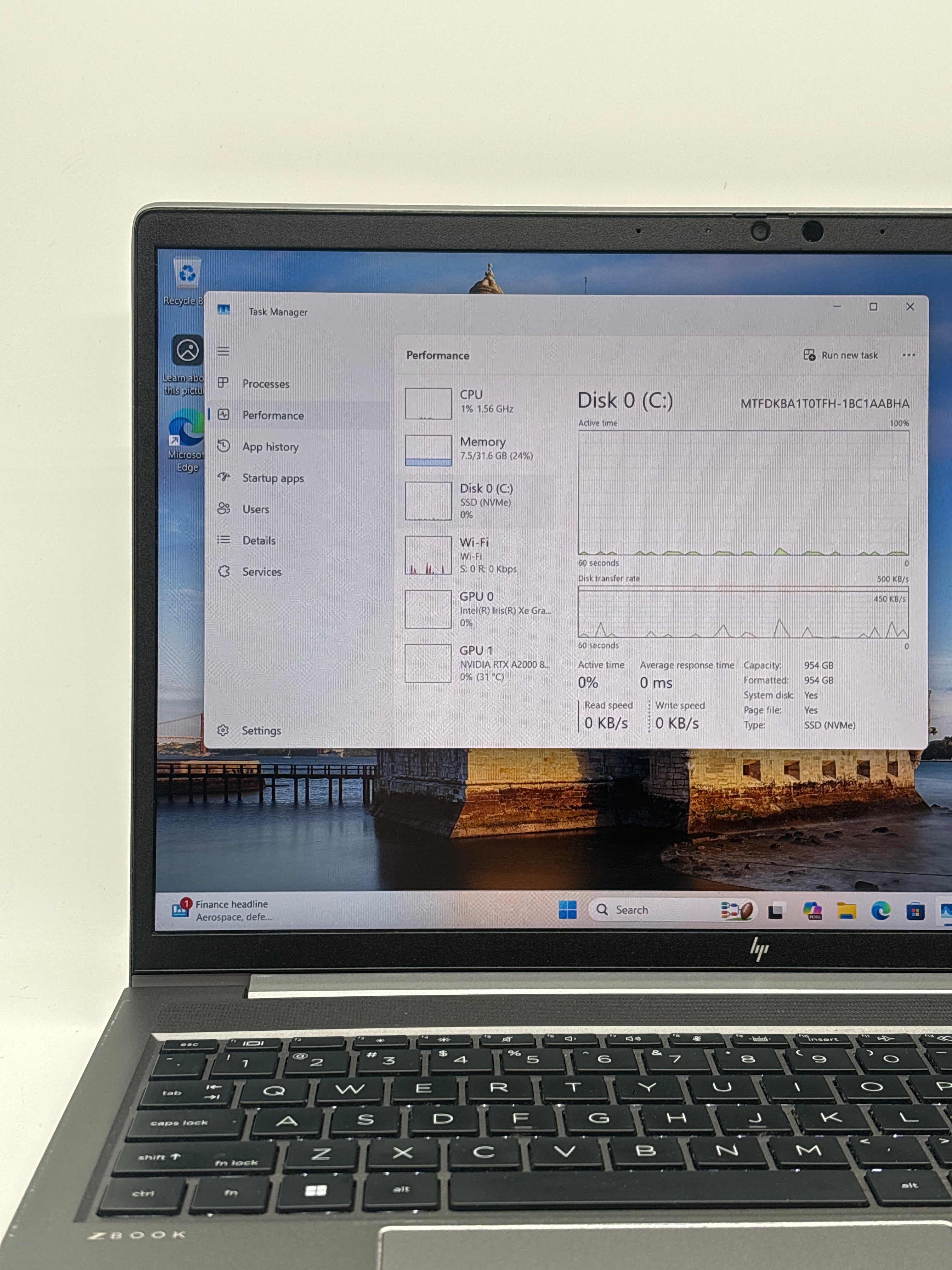 HP Zbook Power G9 i7-12800H 32GB RAM 1TB SSD RTX A2000