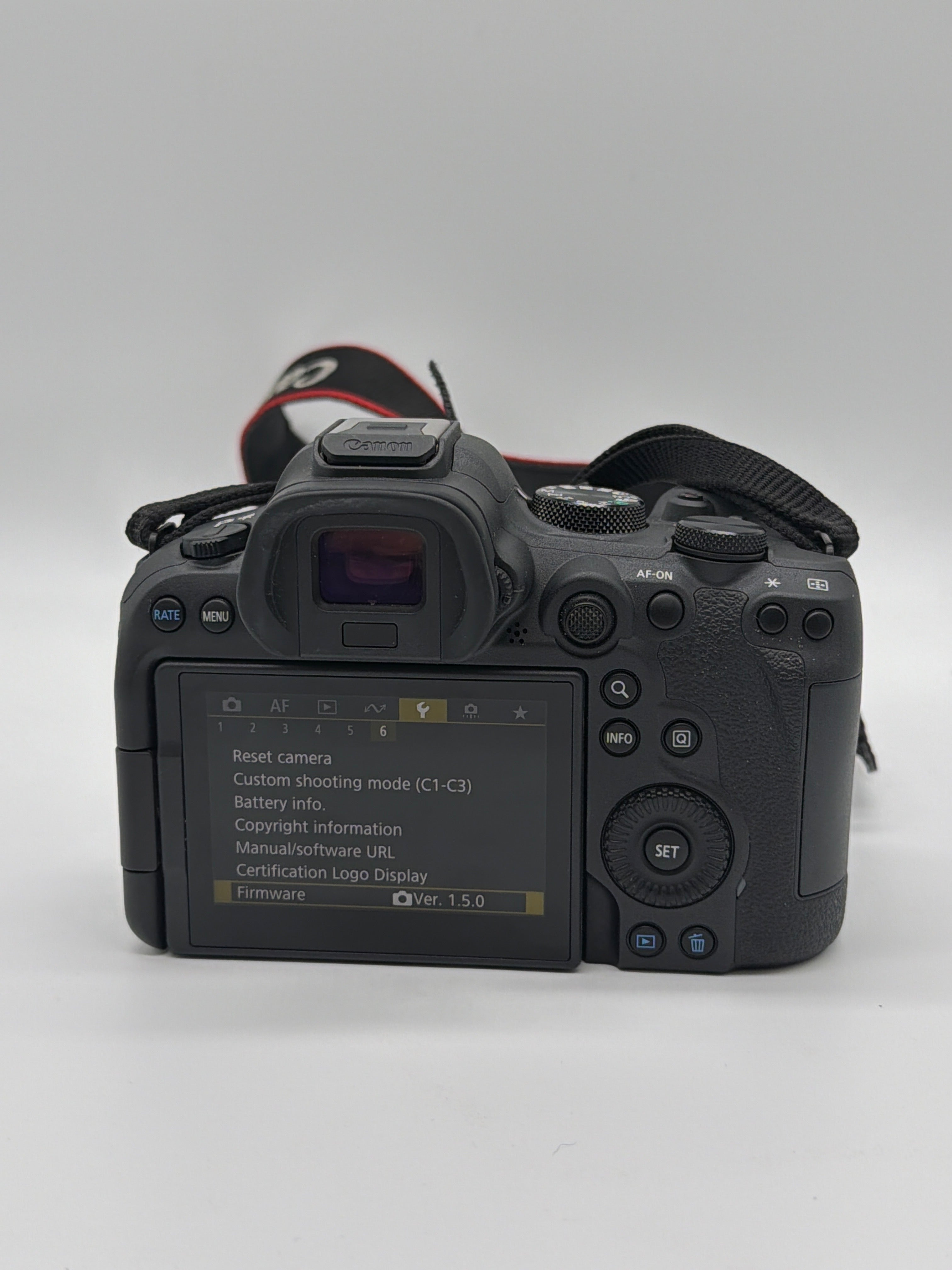 Canon EOS R6 Mark II 24.2MP Mirrorless Camera Black with Battery
