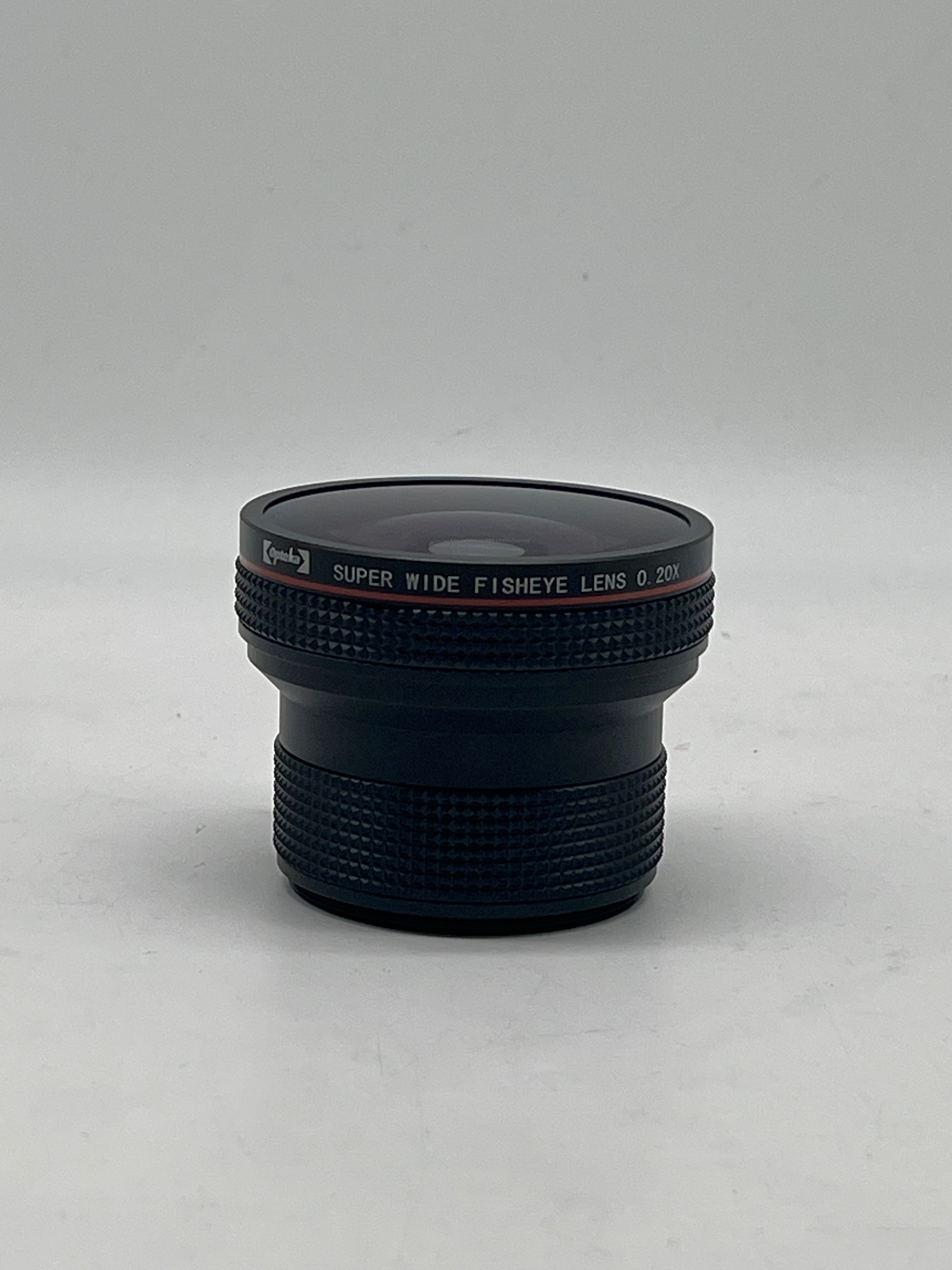 Opteka Super Wide Fisheye Lens 0.20x Camera Lens Black
