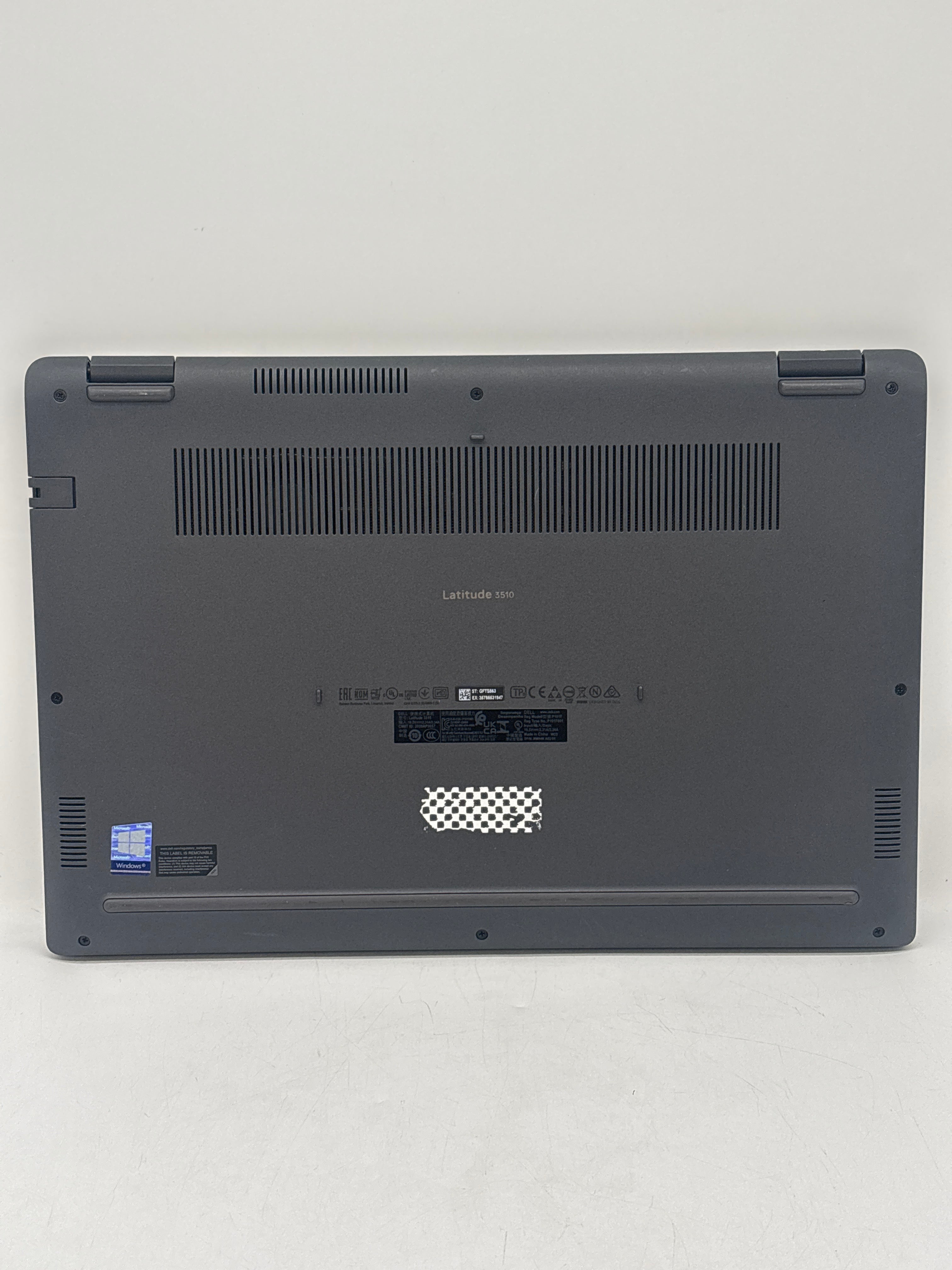Dell Latitude 3510 15.6" Intel Core i5-10210U 8GB RAM 512GB SSD Black - Used