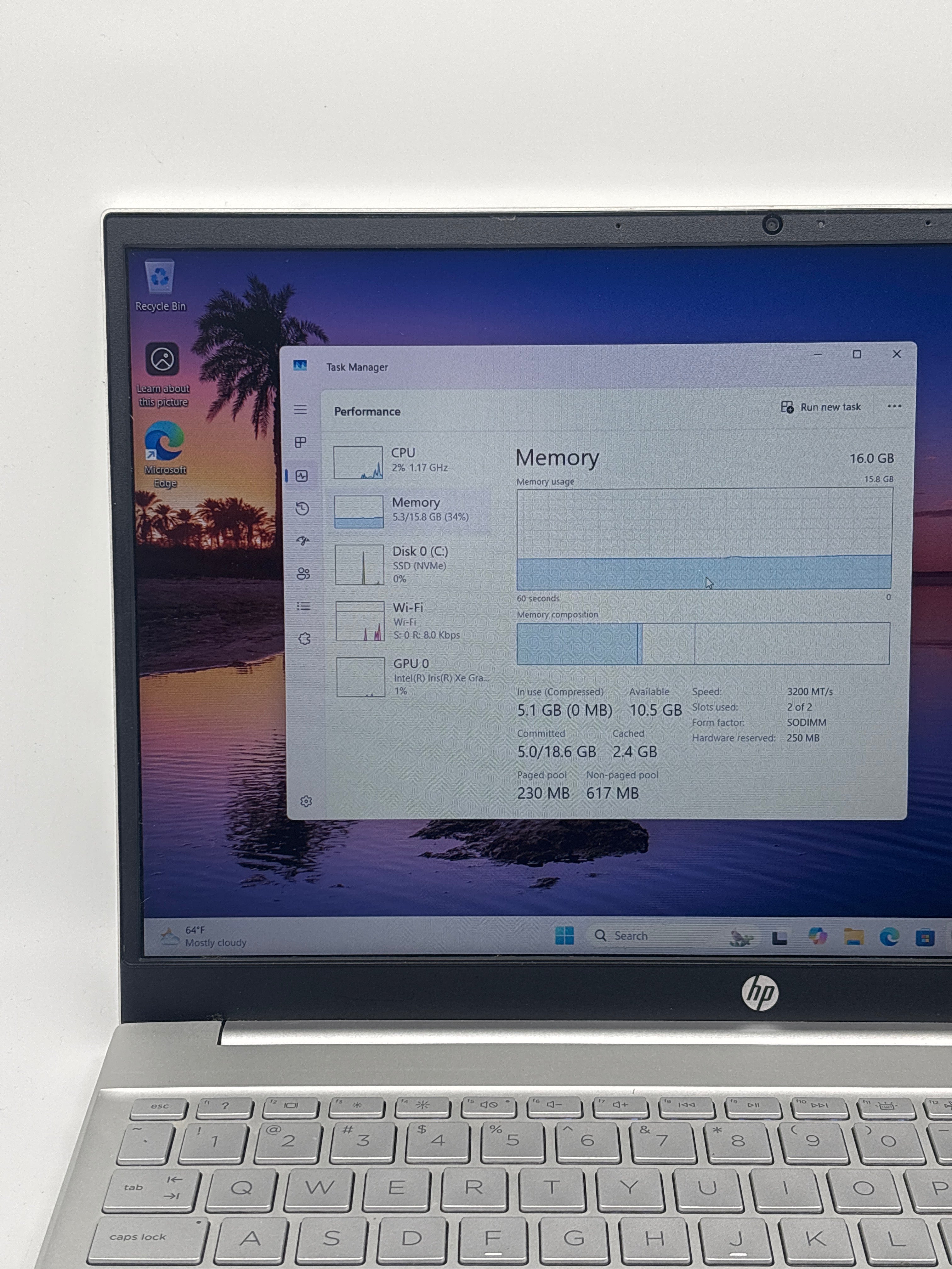 HP Pavilion 15 i7-1195G7 16GB 512GB SSD - For Parts (Minor Cracks/Dent)
