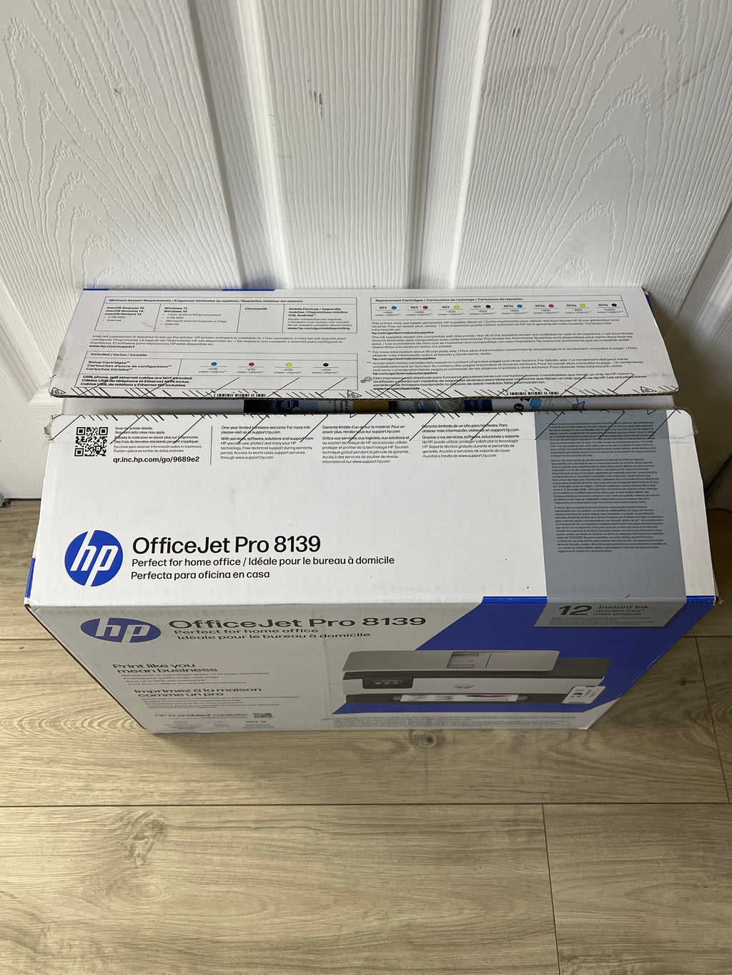 HP OfficeJet Pro 8139 Wireless All-in-One Inkjet Color Printer White - New