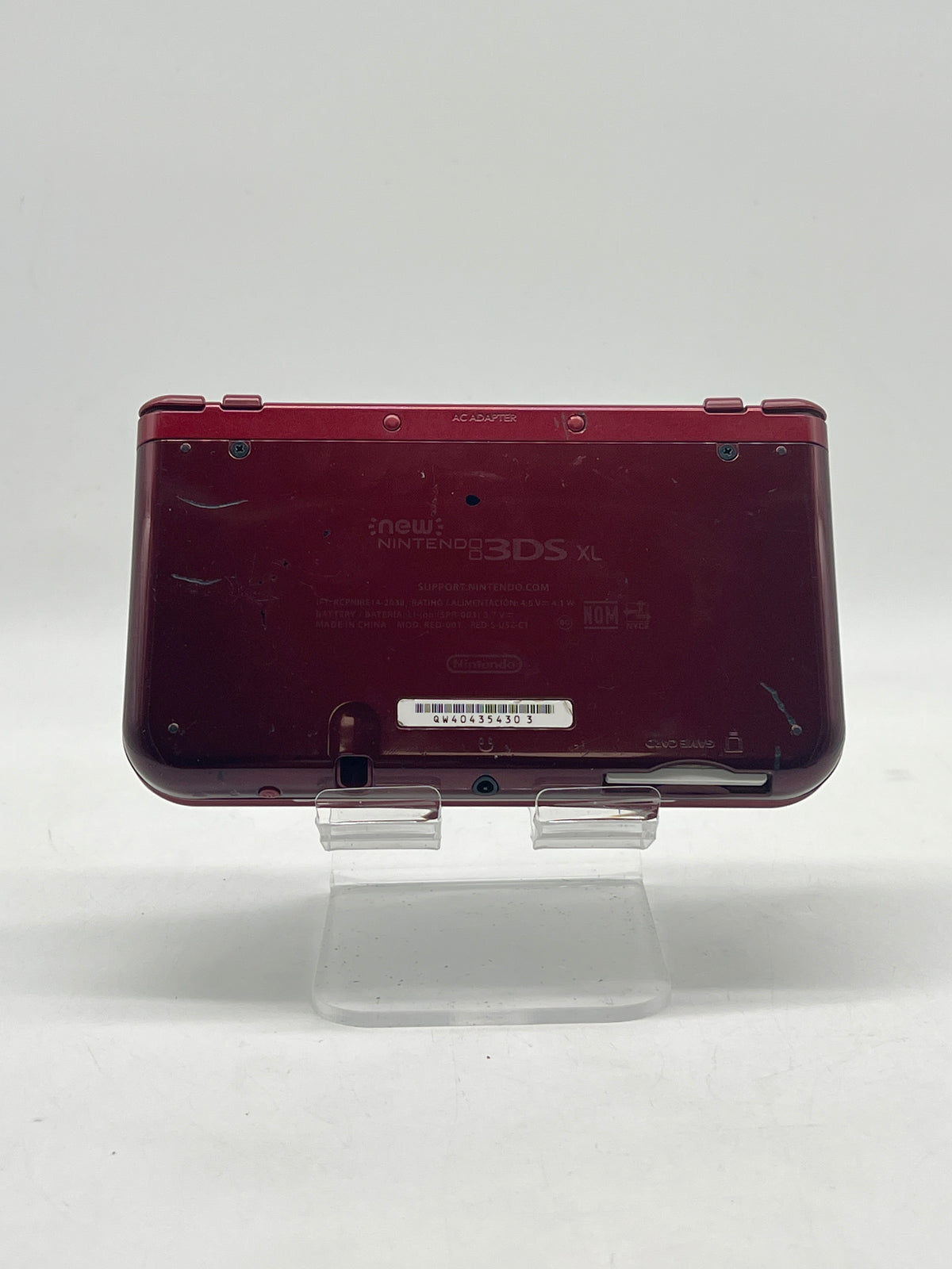 Nintendo 3DS XL Animal Crossing Happy Home Designer Edition Red - Used