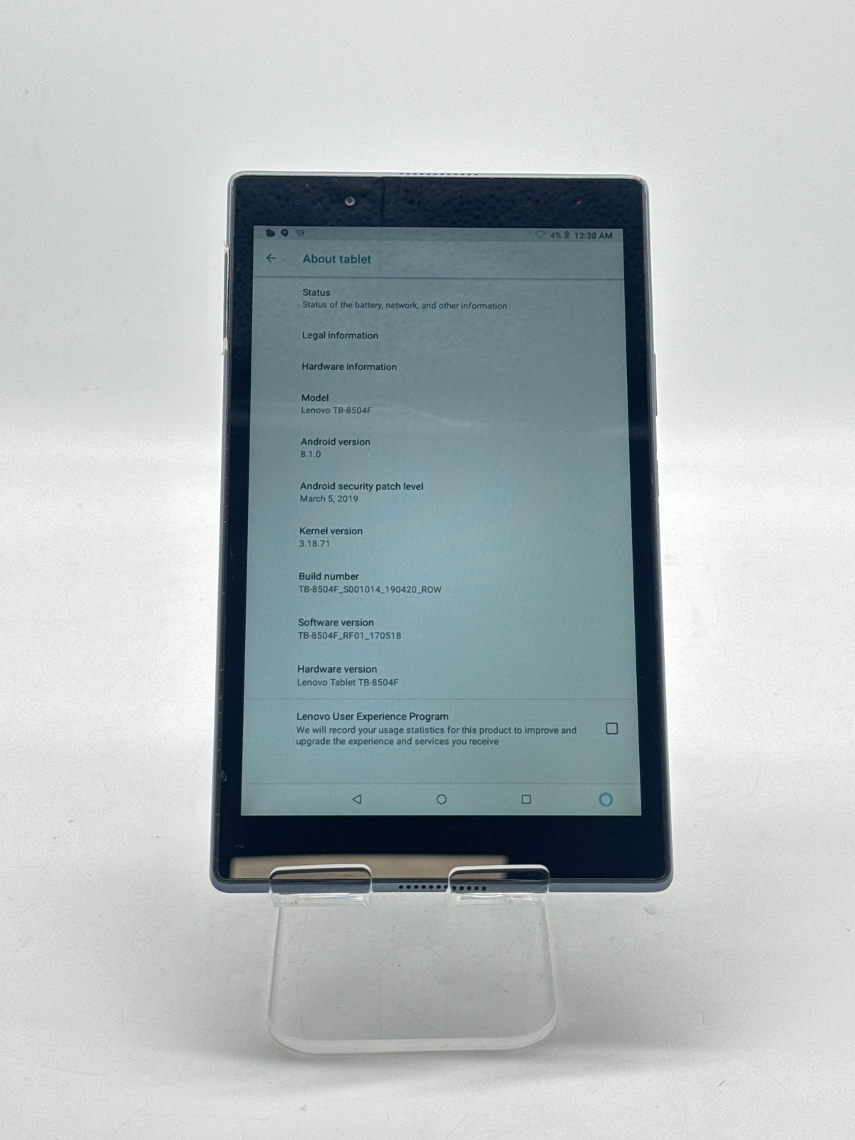 Lenovo Tab 4 8 TB-8504F 16GB Wi-Fi Black - Used