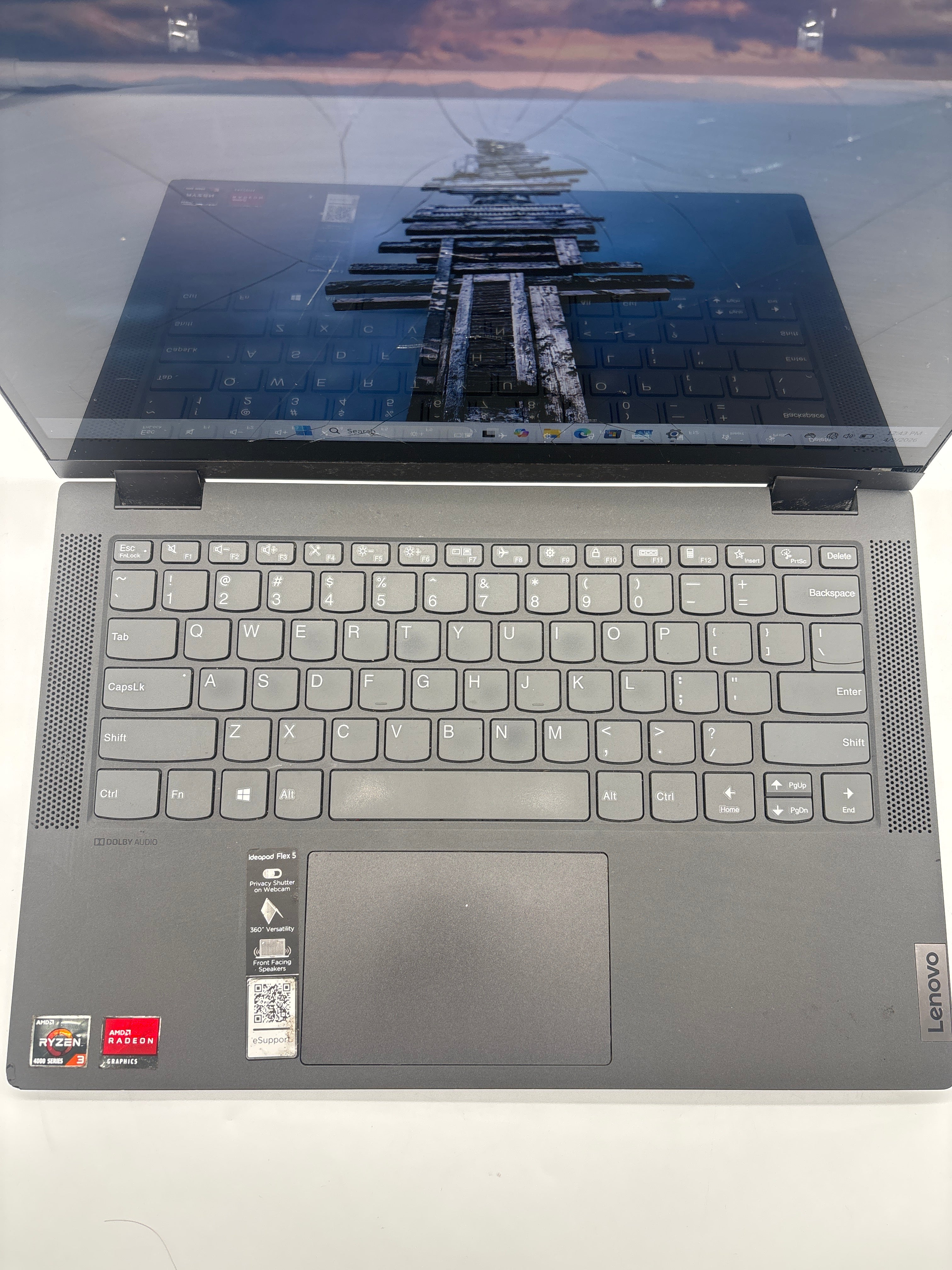 Lenovo Ideapad Flex 5 Ryzen 3 4300U 4GB RAM 128GB SSD - For Parts (Read DESC)