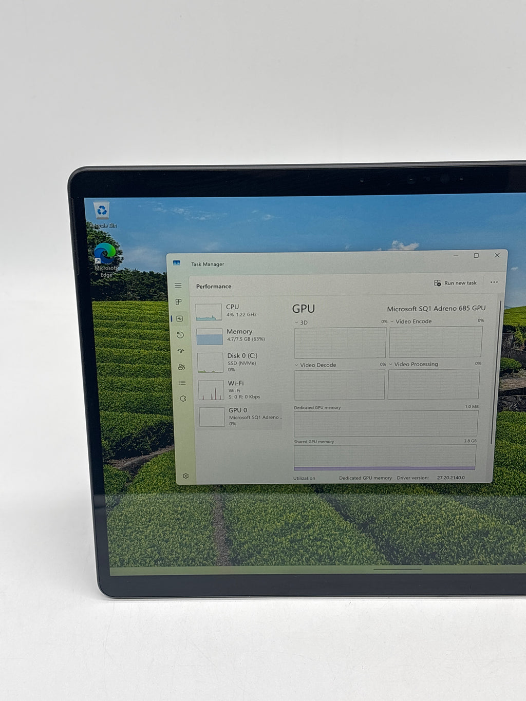 Microsoft Surface Pro X 1876 SQ1 8GB RAM 128GB SSD