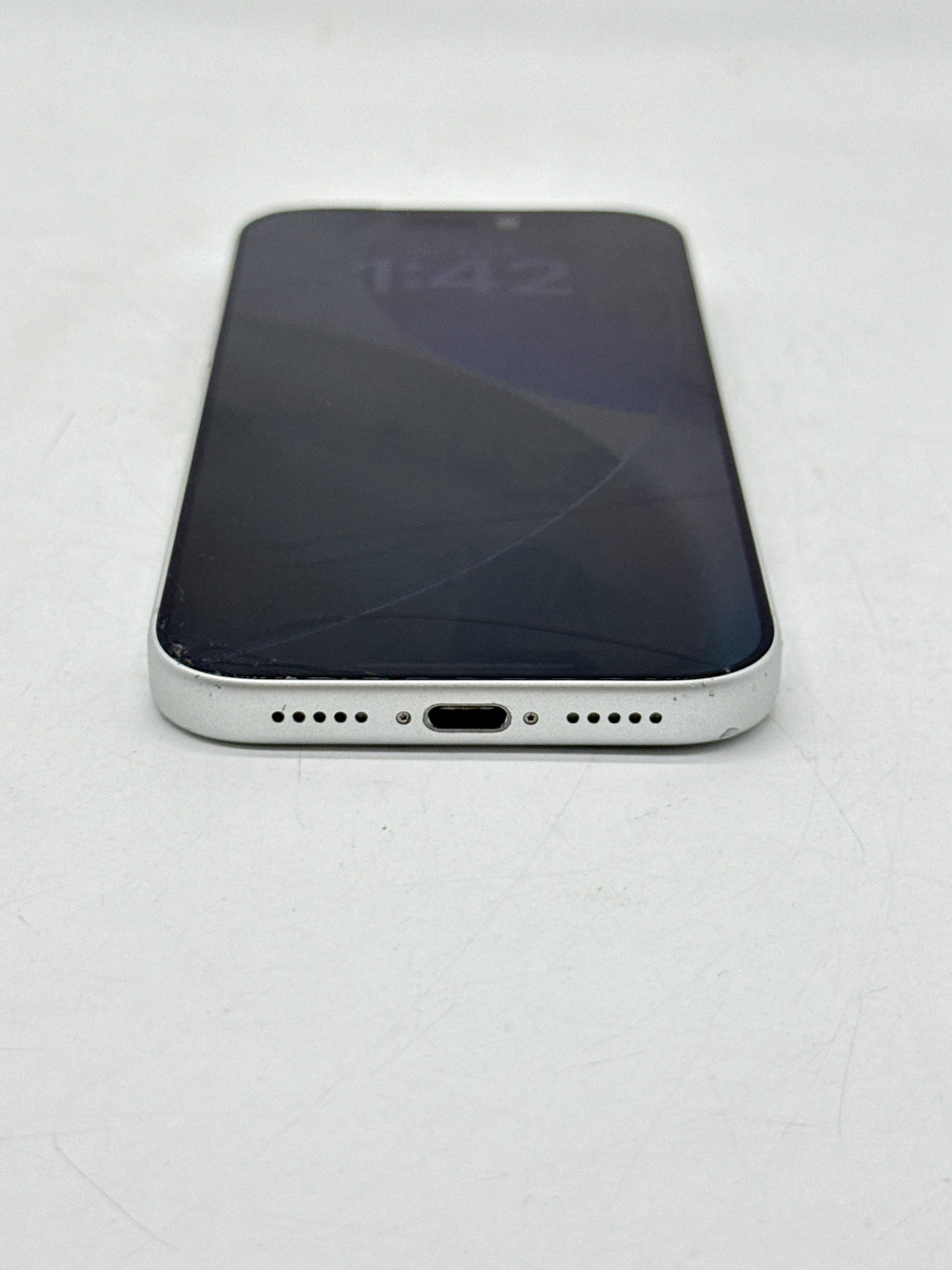 Apple iPhone 17 Pro 256GB AT&T Silver - Check ESN Cracked Screen