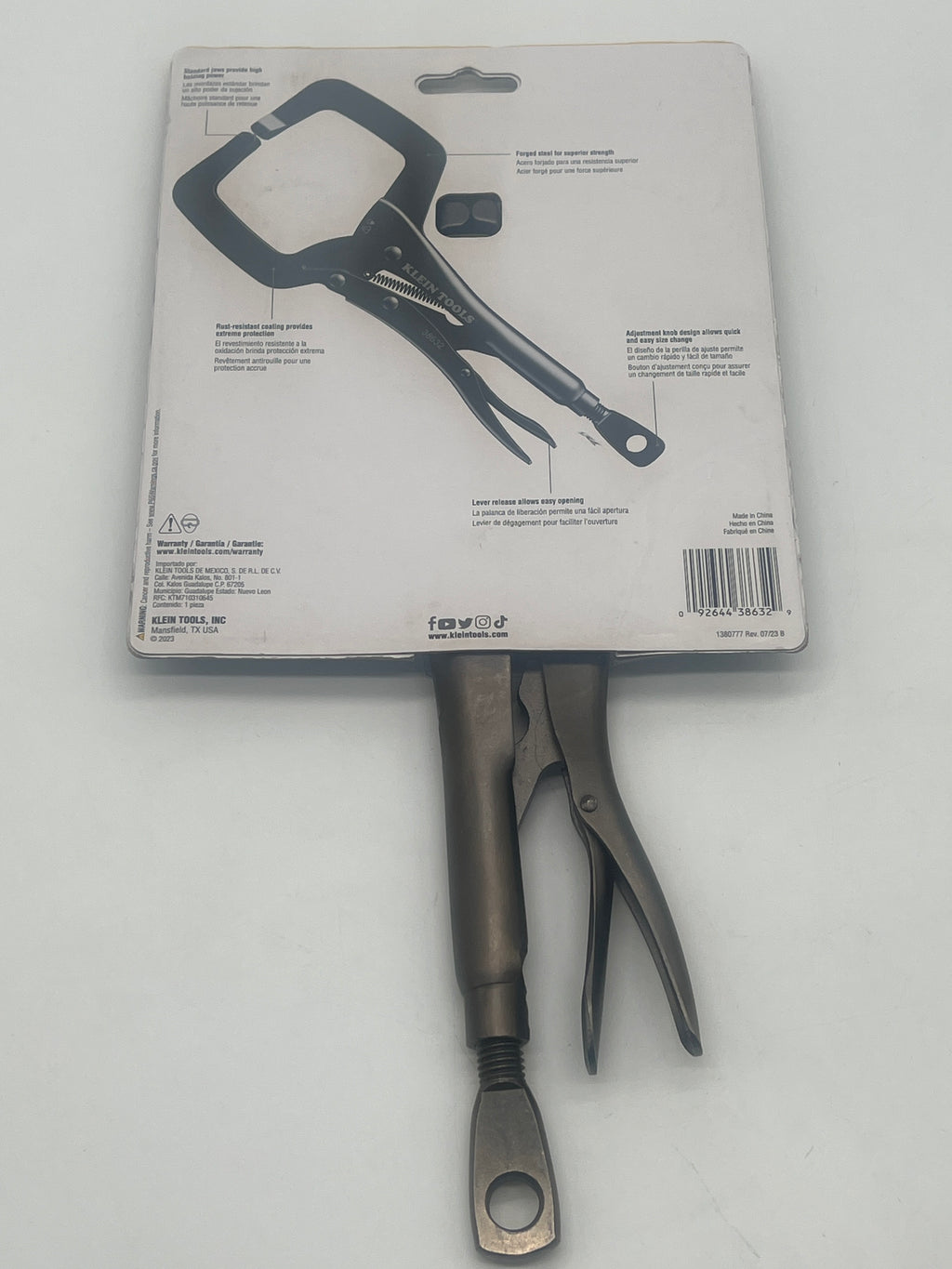 Klein Tools Locking C Clamp Black New In Box
