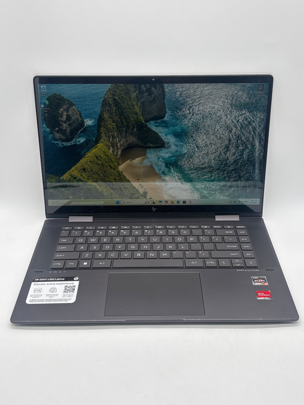 HP ENVY 15-fh0013dx Ryzen 5 7530U 8GB RAM 256GB SSD - For Parts (Damaged Ports)