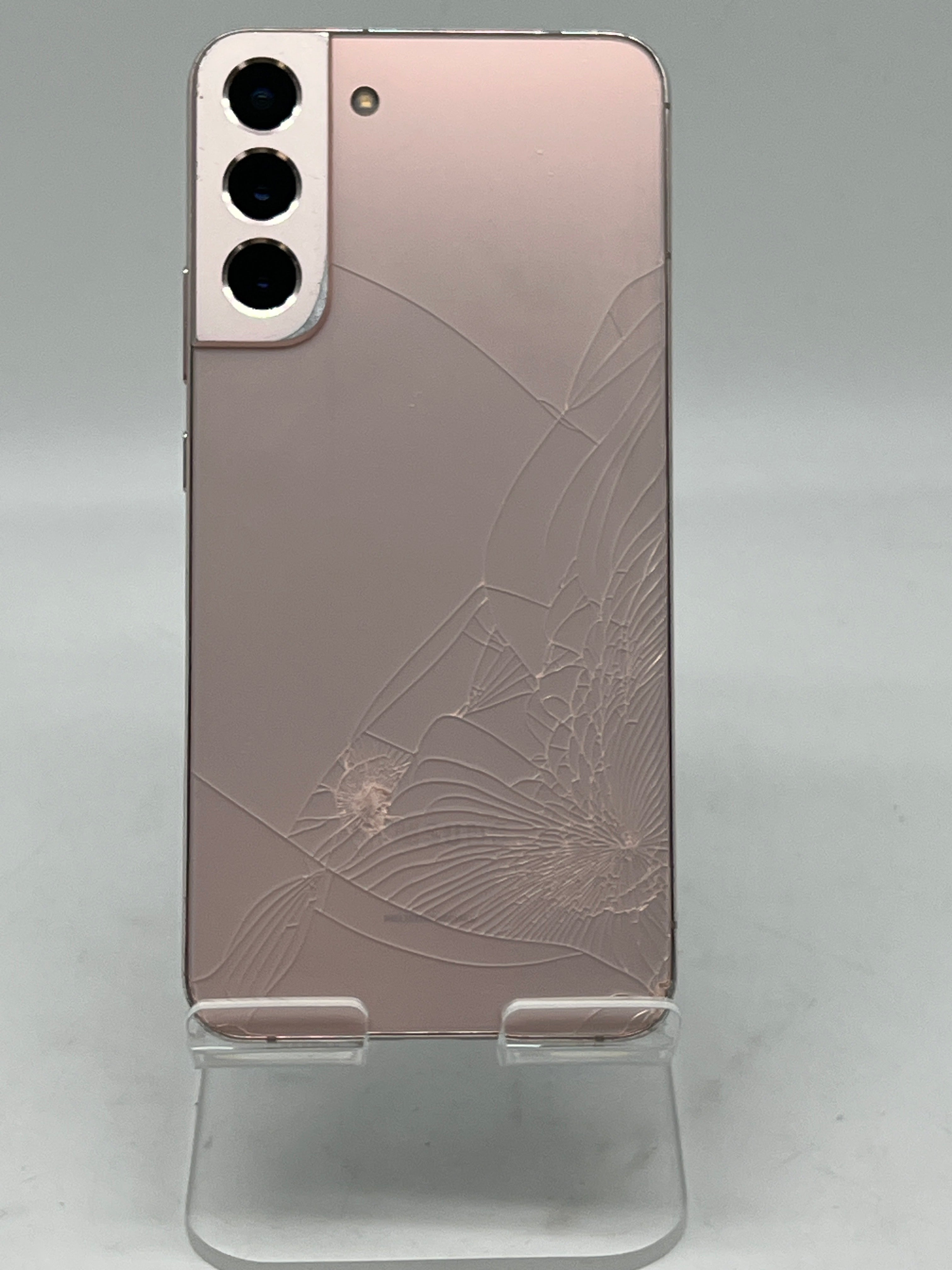 Samsung Galaxy S22 Plus SM-S906U 128GB Unlocked - Cracked Back/Screen Bad LCD