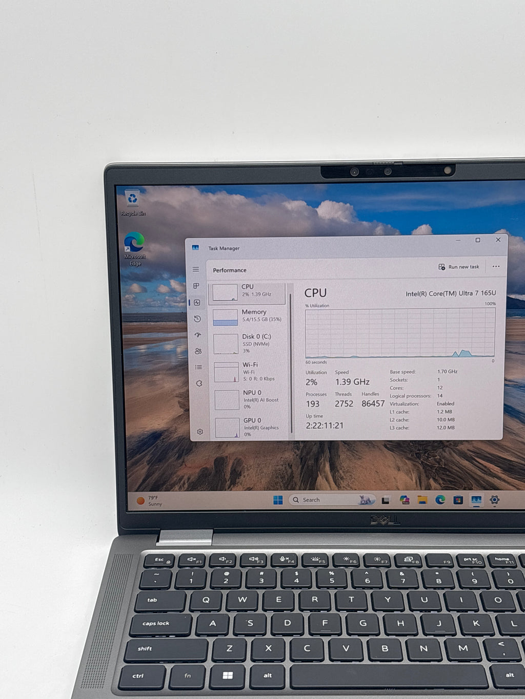 Dell Latitude 7350 Touch Ultra 7 165U 16GB RAM 512GB SSD