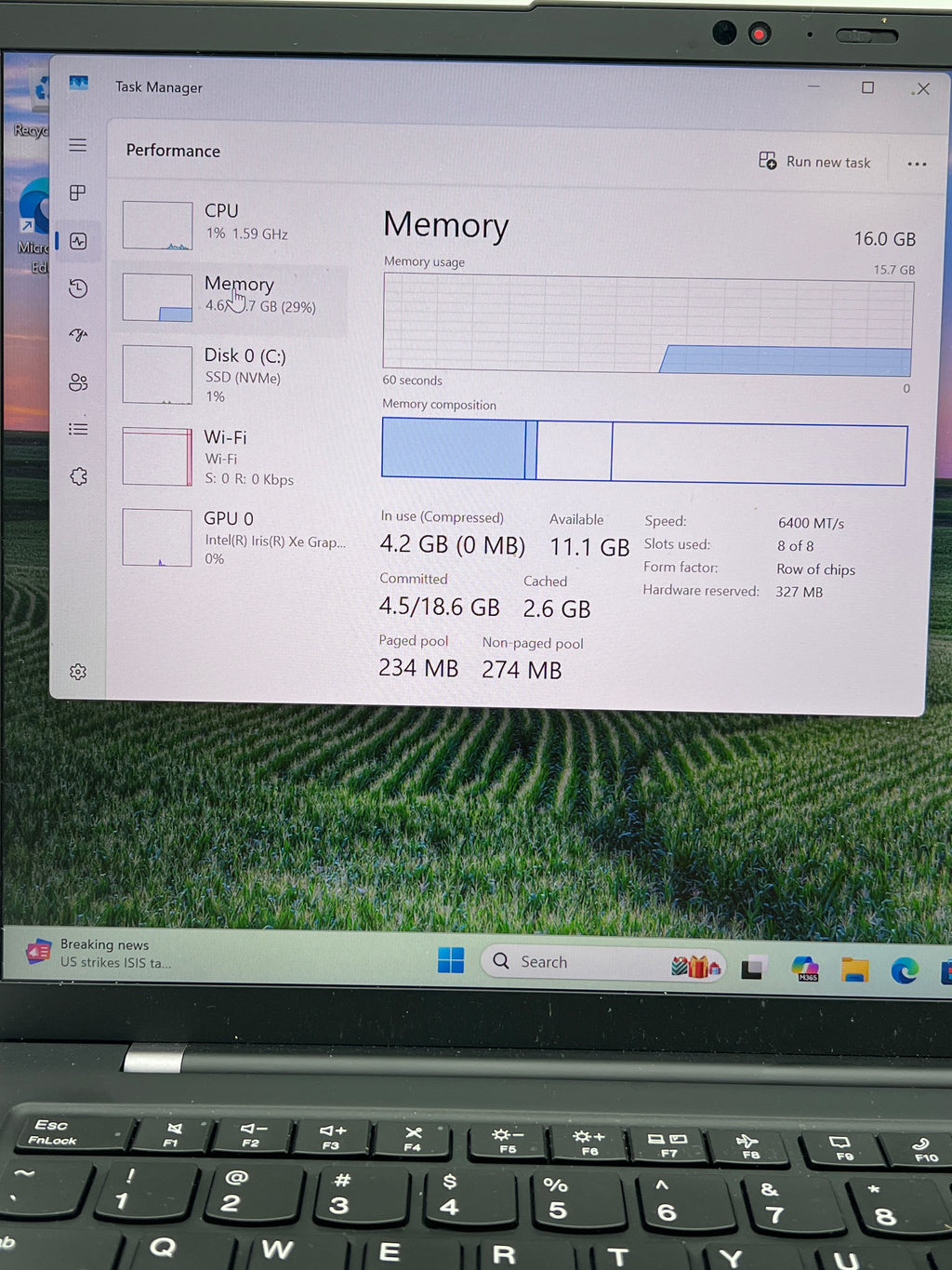 Lenovo ThinkPad X1 Carbon Gen 11 i7 13th Gen 16GB RAM 512GB SSD