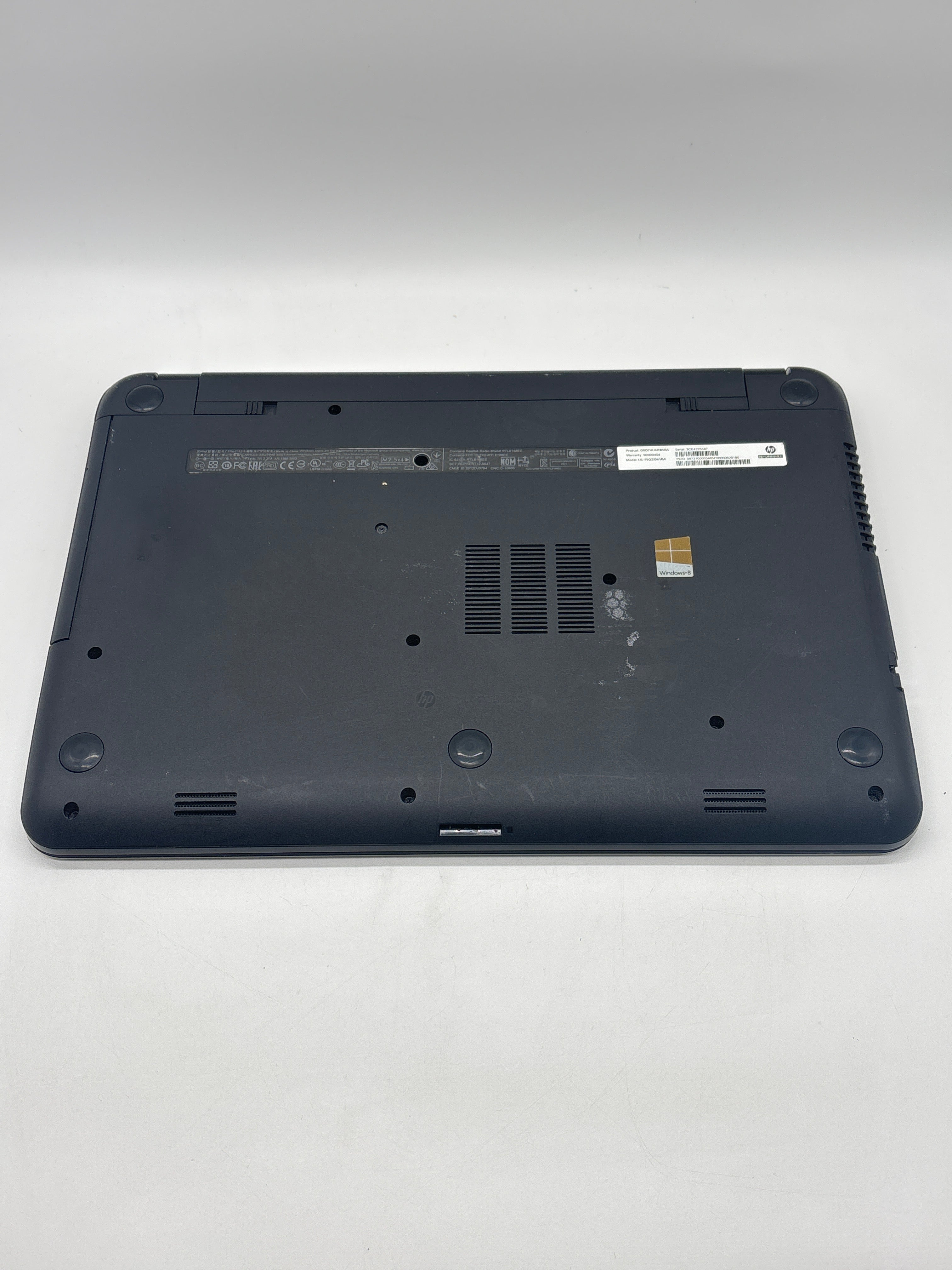 HP 15-r029wm Intel Pentium 4GB RAM 500GB SSD - For Parts (BAD BATTERY)