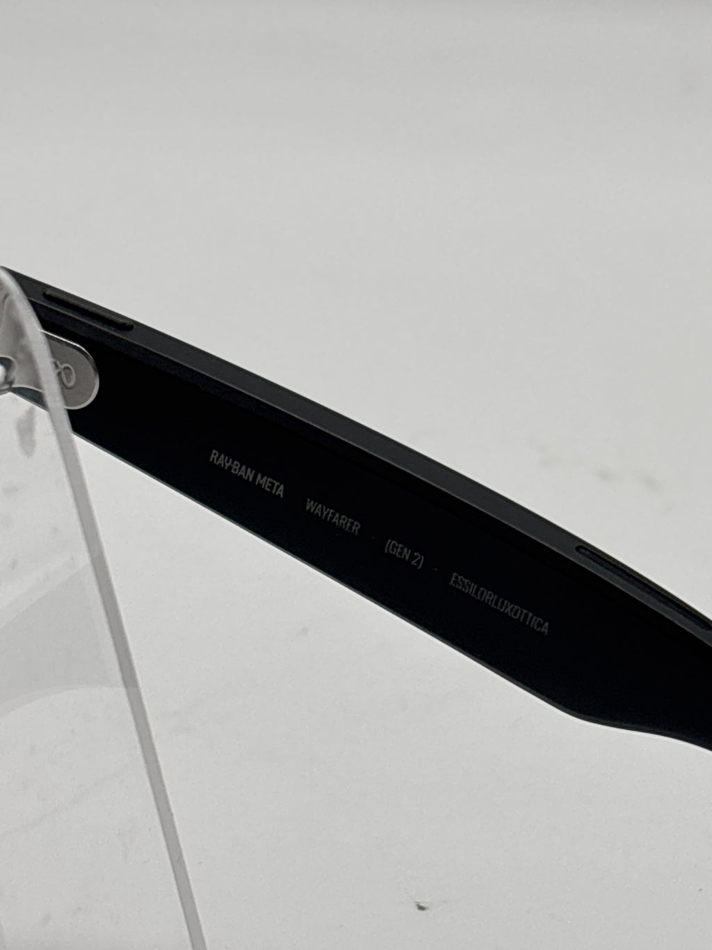 Ray-Ban Meta Wayfarer Gen 2 RW4012 Smart Glasses Shiny Black G-15 Lens - Used