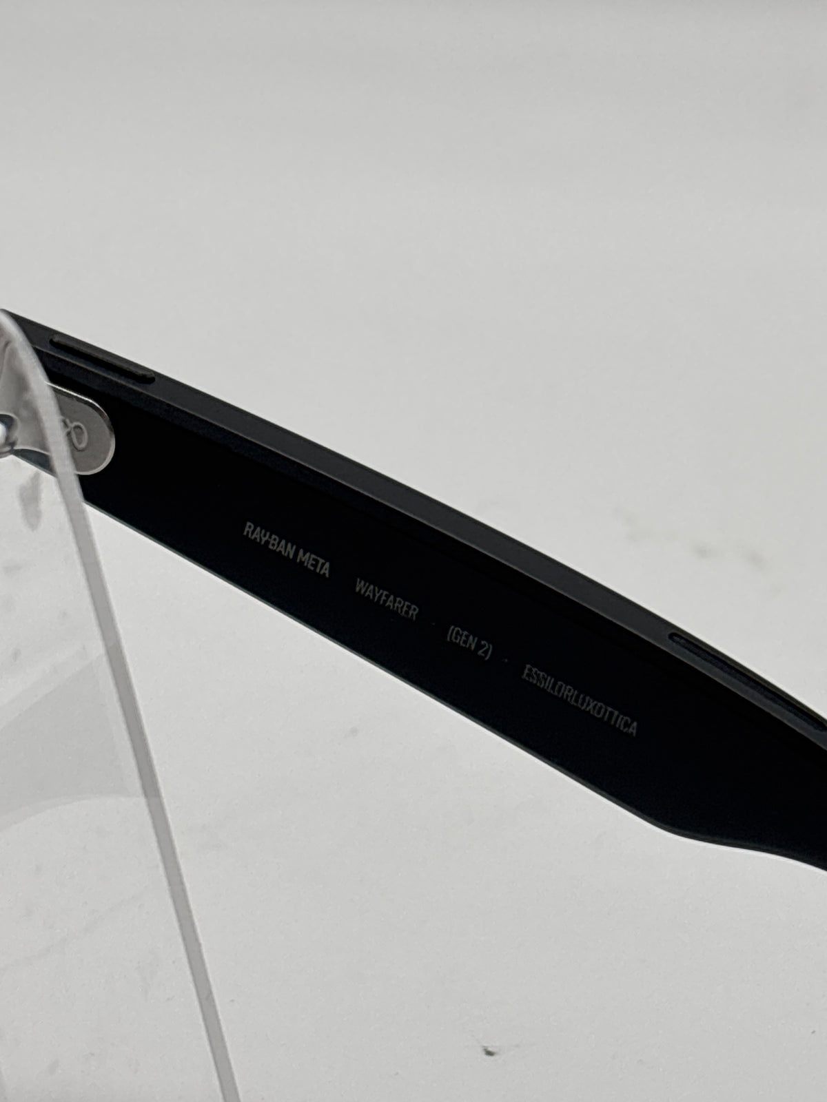Ray-Ban Meta Wayfarer Gen 2 RW4012 Smart Glasses Shiny Black G-15 Lens - Used