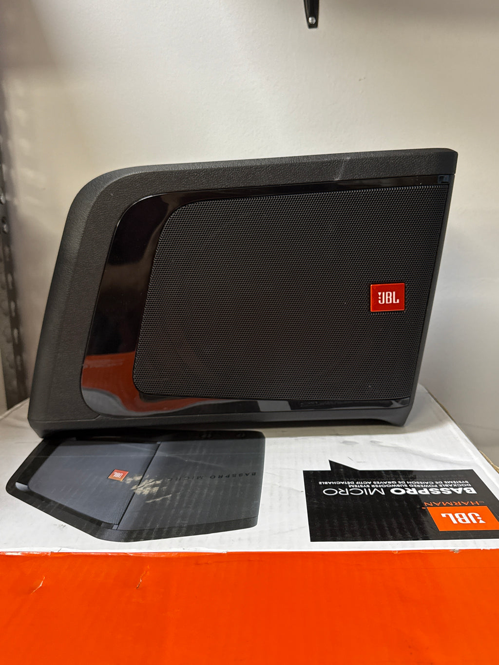 JBL BassPro Micro 140W 8" Powered Subwoofer - Open Box