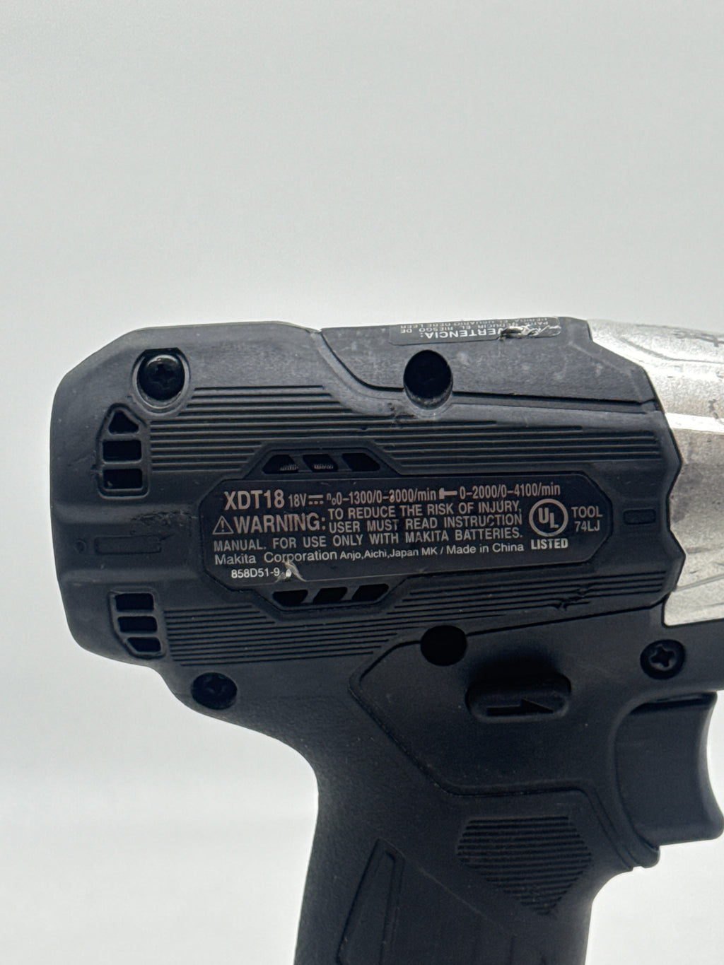 Makita XDT18 18V Brushless Impact Driver Tool 18V Battery