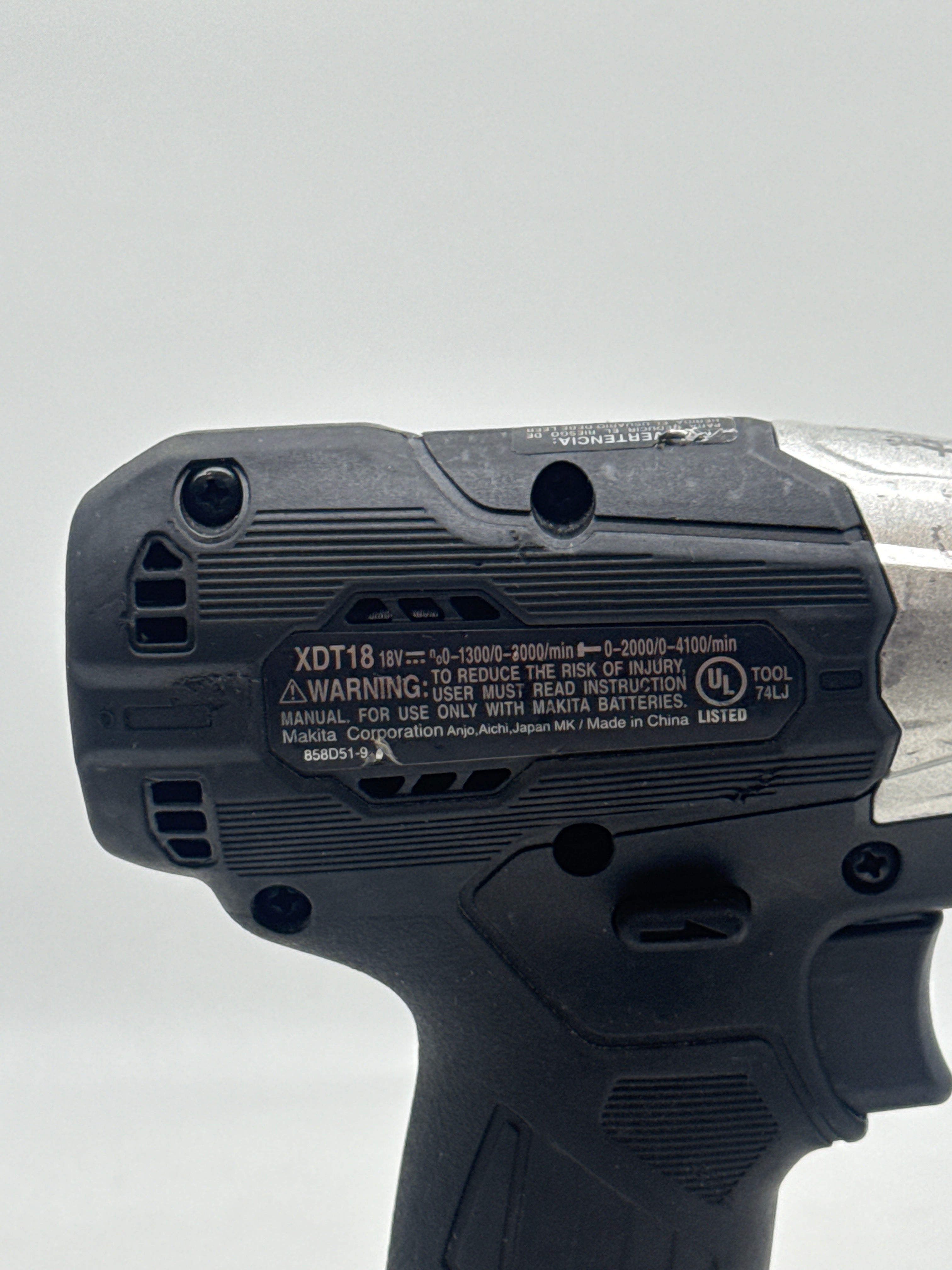 Makita XDT18 18V Brushless Impact Driver Tool 18V Battery