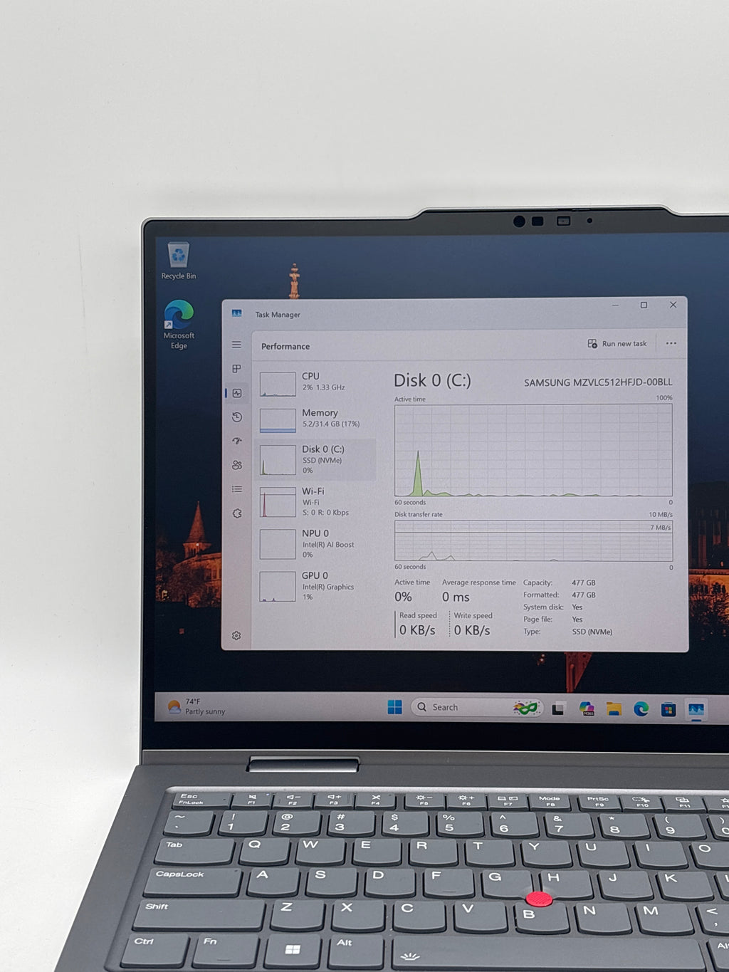 Lenovo ThinkPad X1 2 in 1 Gen 10 Ultra 7 265U 32GB RAM 512GB SSD - Warranty