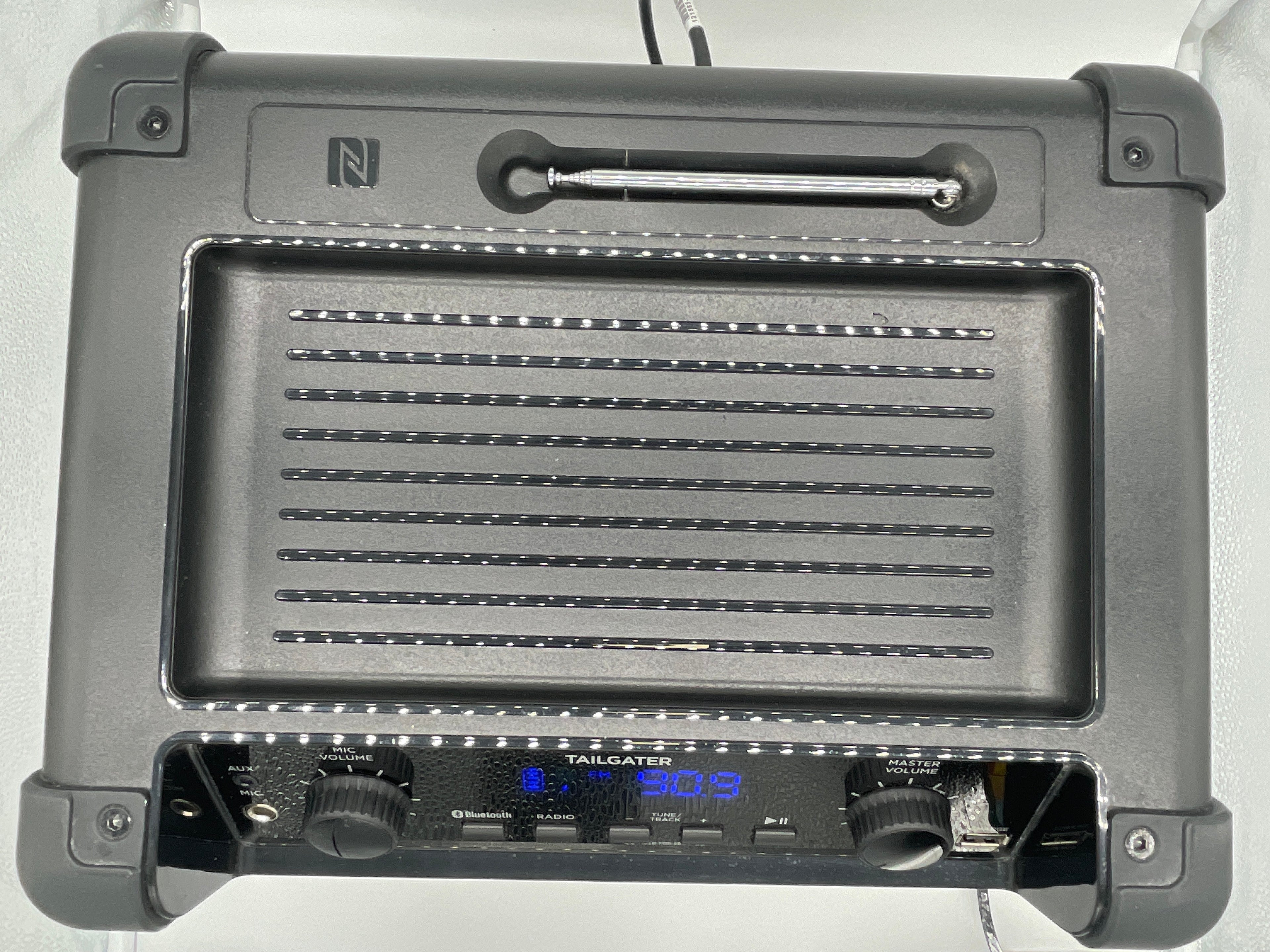 ION Audio Tailgater Tough Portable Speaker System Black iPA77 Used