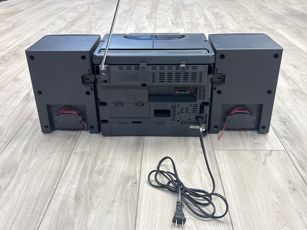 Panasonic RX-DS750 Boombox CD Player 3 CD Changer AM/FM Black
