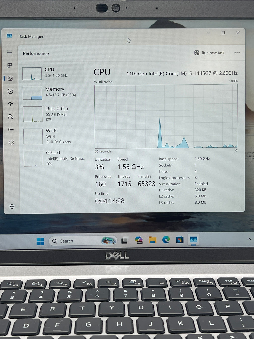 Dell Latitude 5420 i5-1145G7 16GB RAM 256GB SSD W11 PRO - Silver
